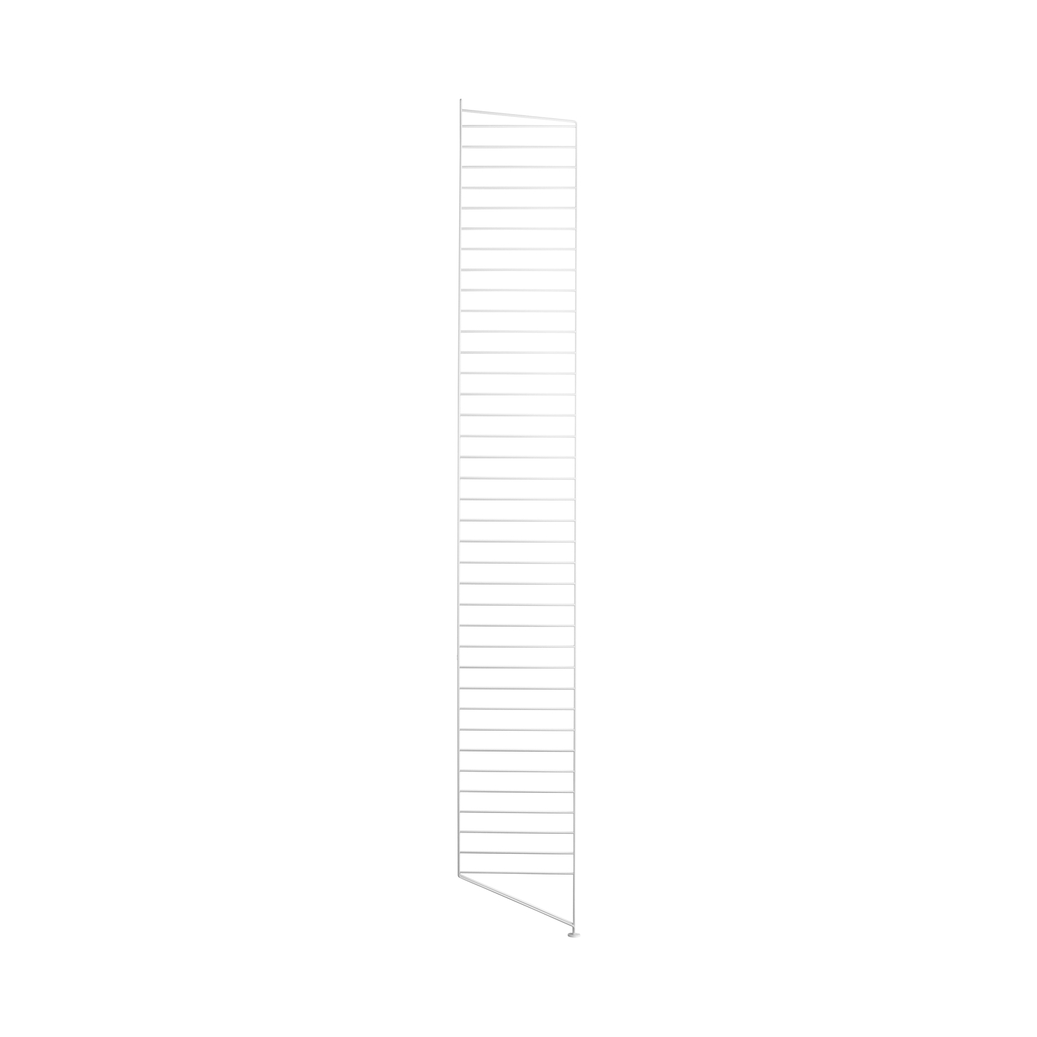 String Furniture - Floor Mount String System - White - Lacquered Steel - Designer Nils Strinning