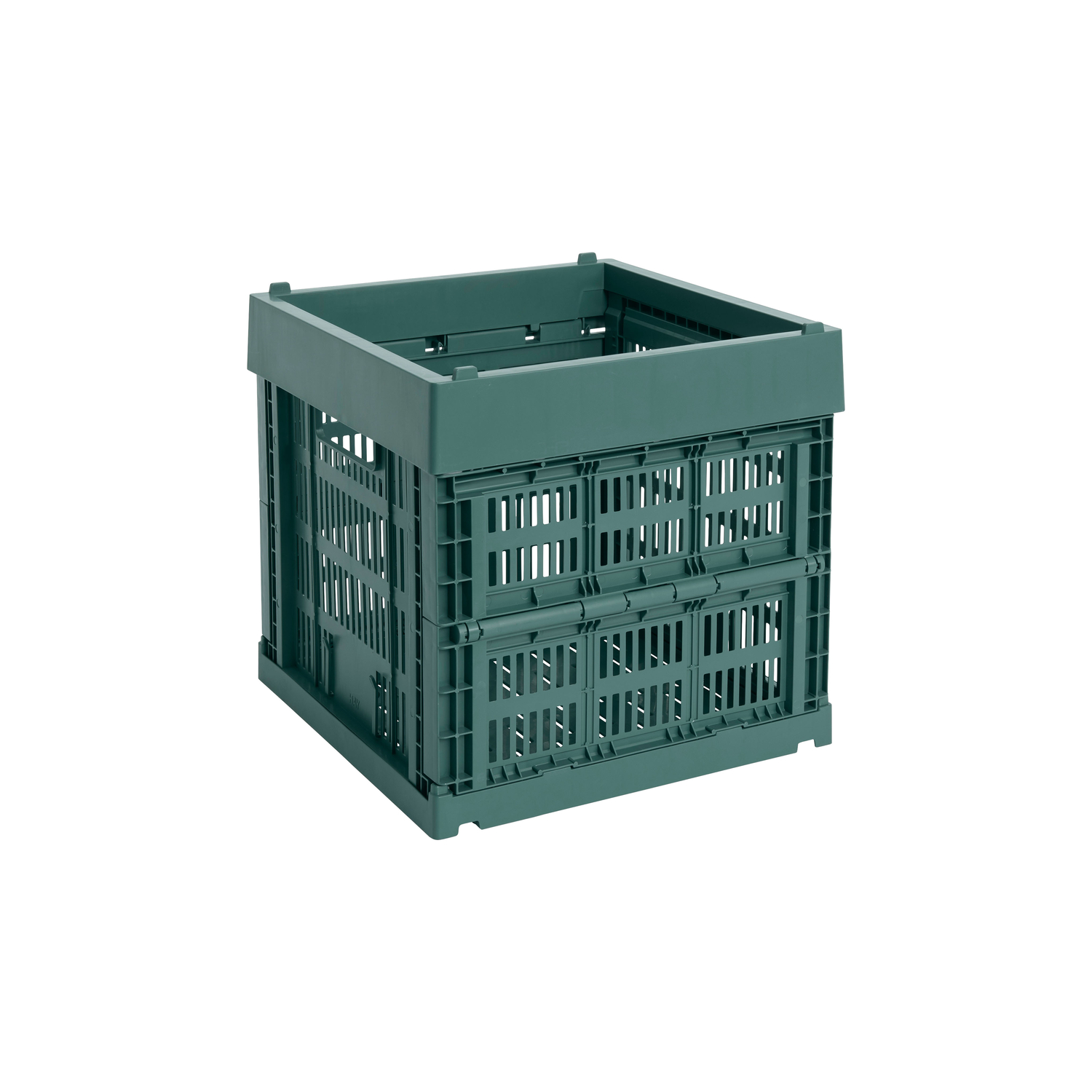 Hay Green - Basket Colour Crate - Recycled Polypropylene - Designer Studio