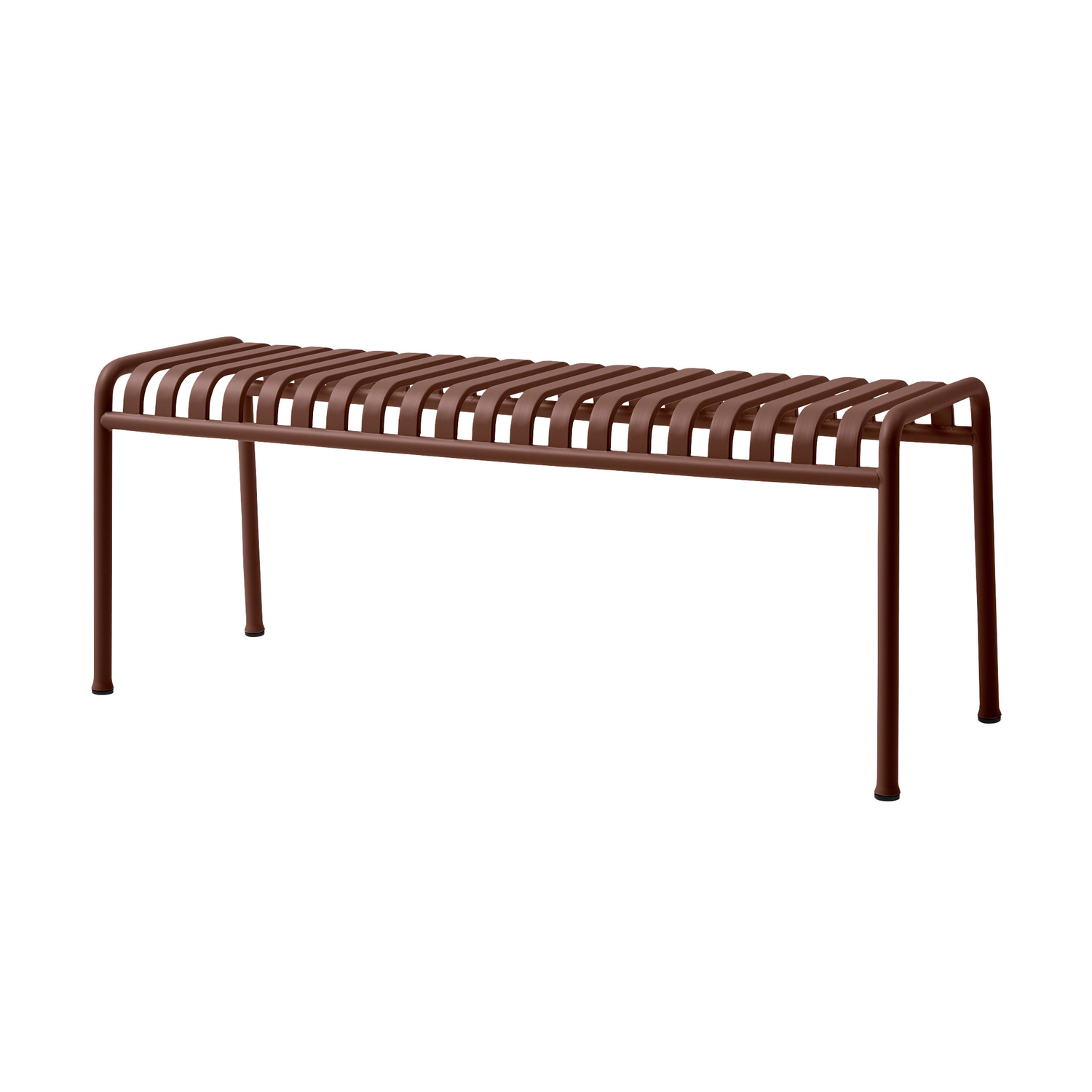 Hay Red - Bench Palissade - Steel - Designer Ronan & Erwan Bouroullec