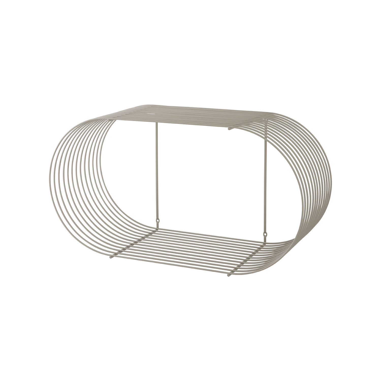 Aytm Beige - Shelf Curva - Steel