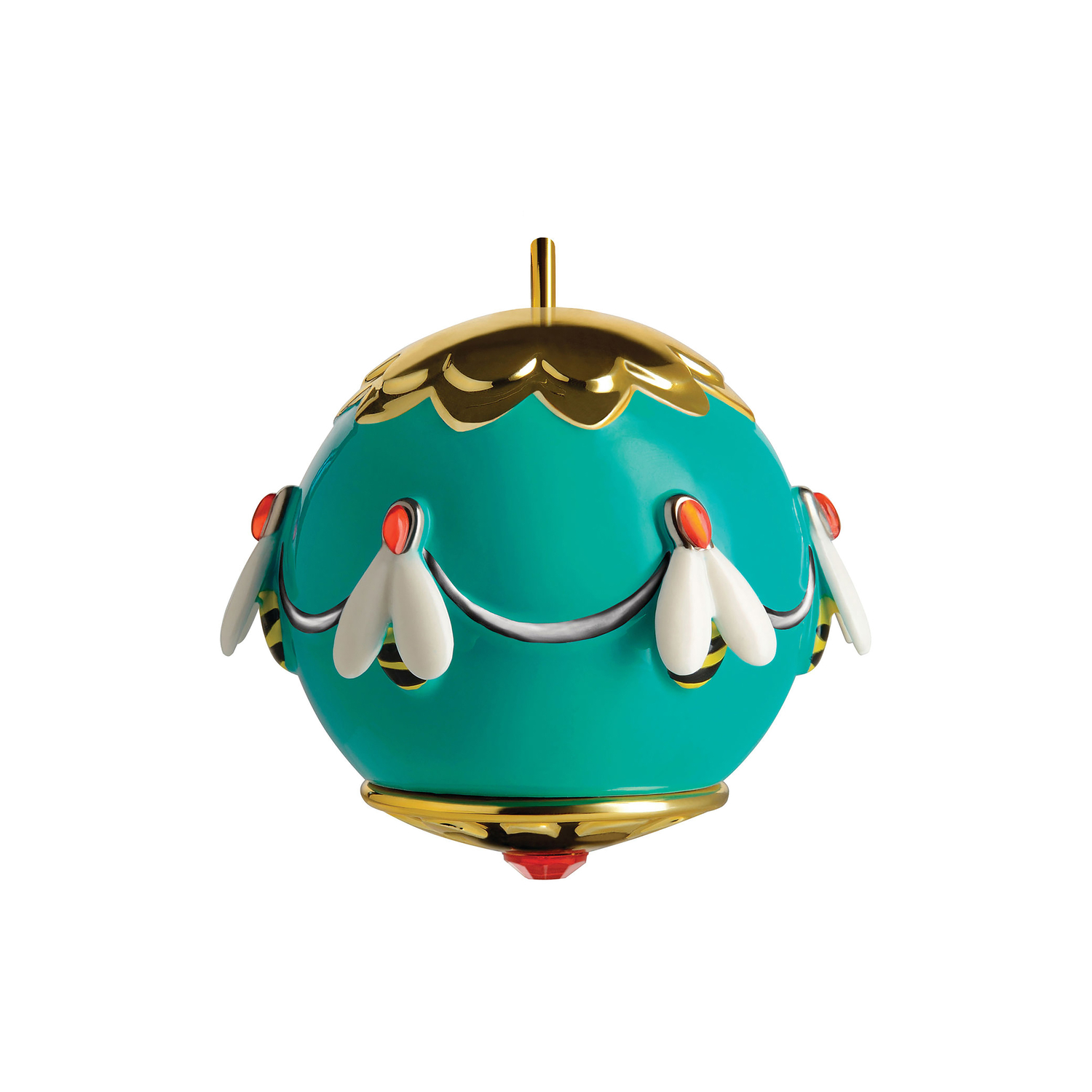 Alessi Golden - Bauble Noël - Multicoloured - China - Designer Marcello Jori