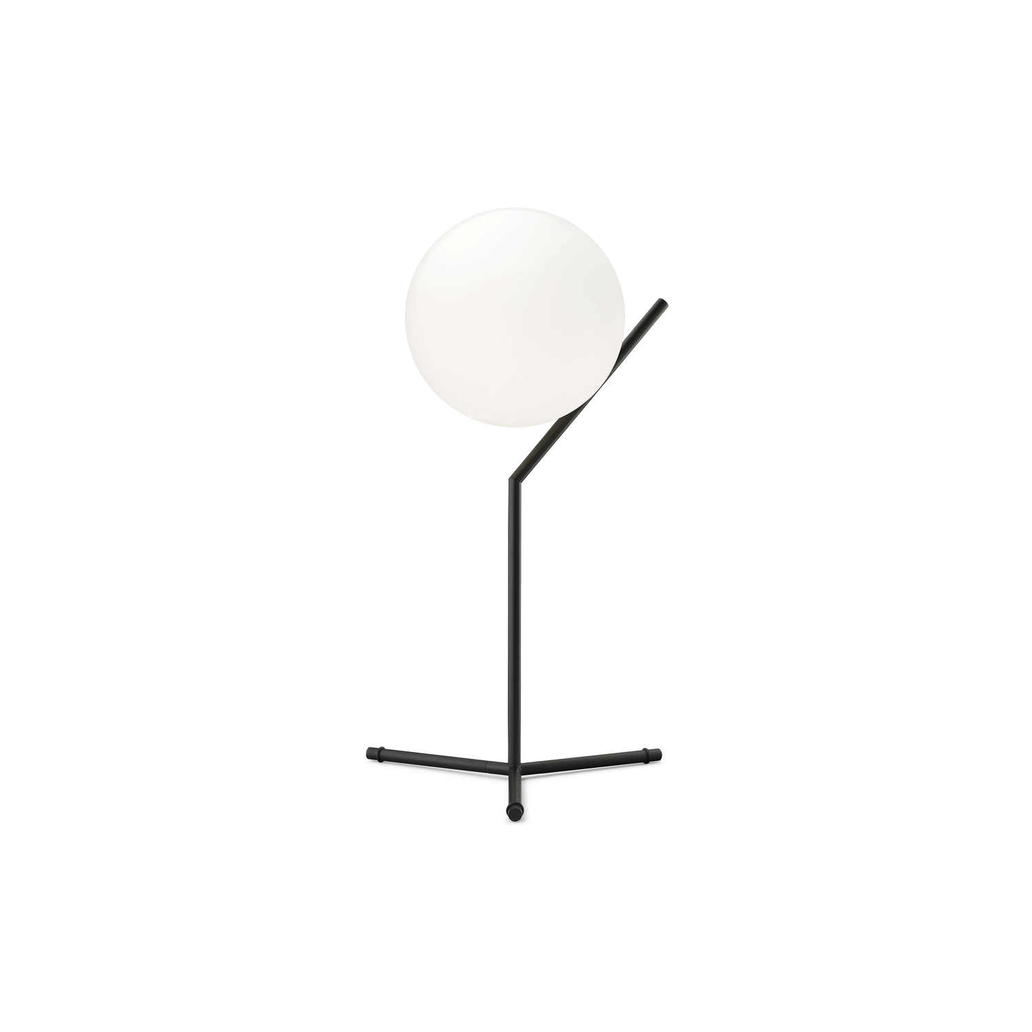 Flos Nero - Lampada Da Tavolo Ic - Acciaio Verniciato - Designer Michael Anastassiades