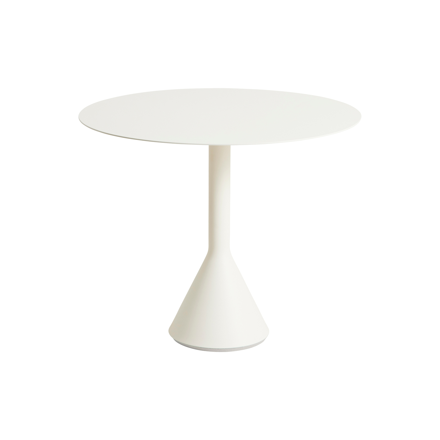 Hay White - Round Table Palissade - Tinted Concrete - Designer Ronan & Erwan Bouroullec