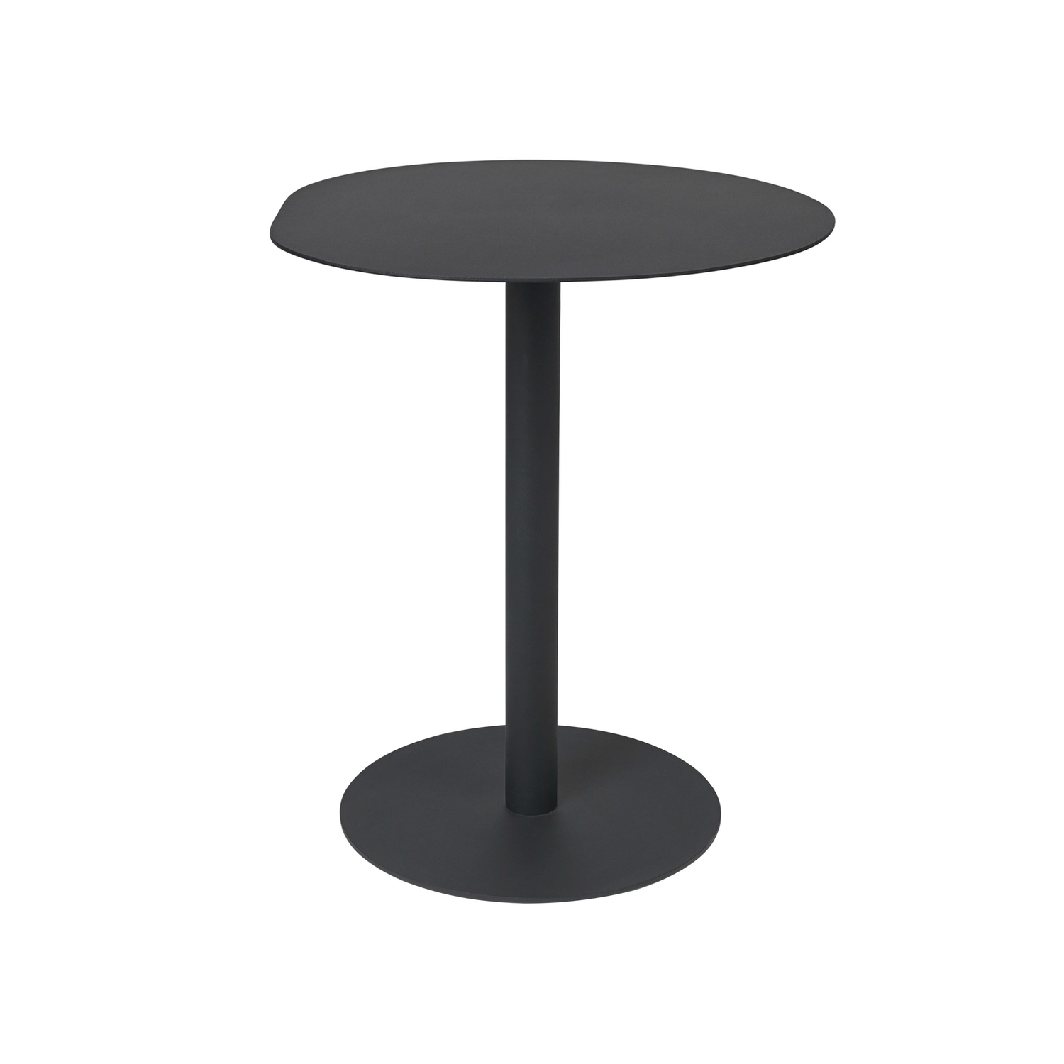 Ferm Living Black - Round Table Pond Café - Galvanised Powder-Coated Steel