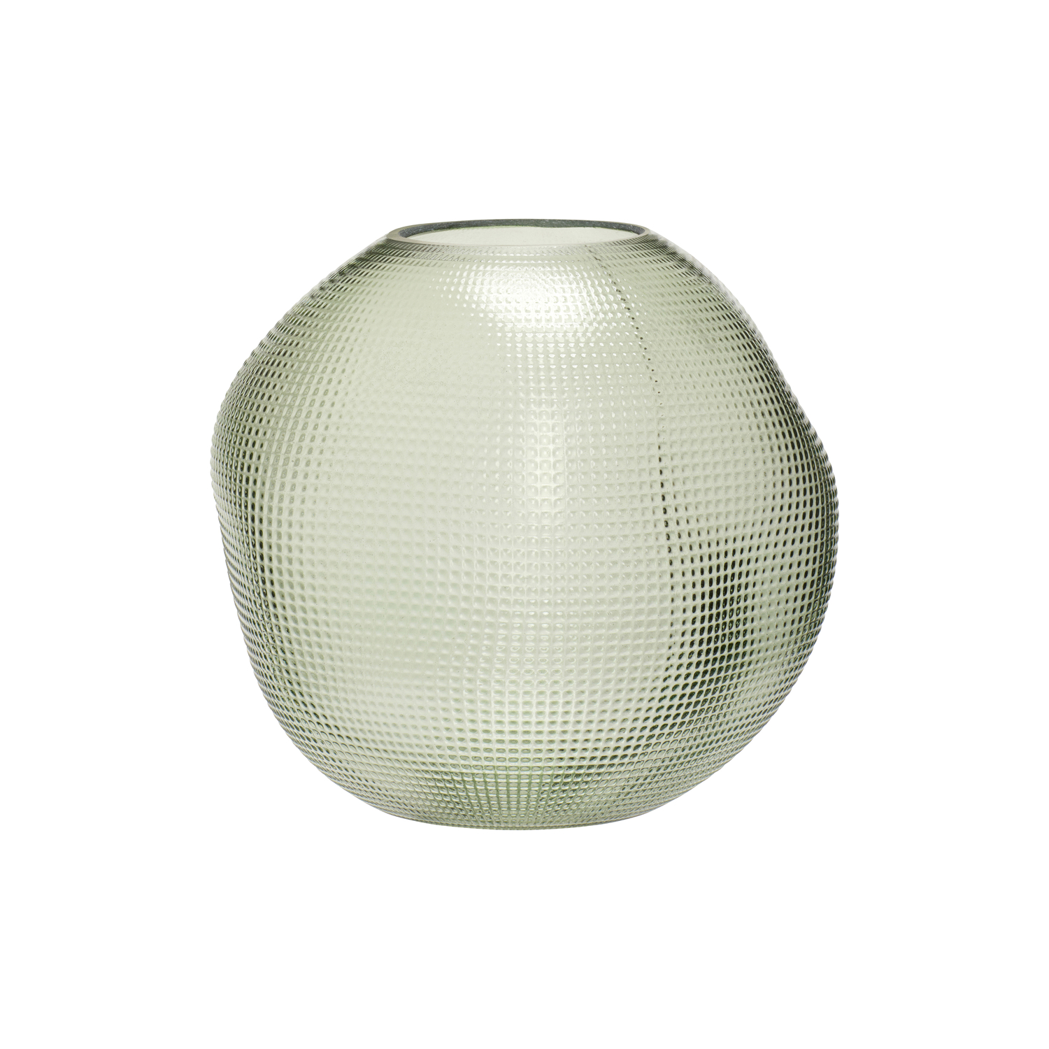 Hübsch Green - Vase Balloon - Mouth Blown Glass