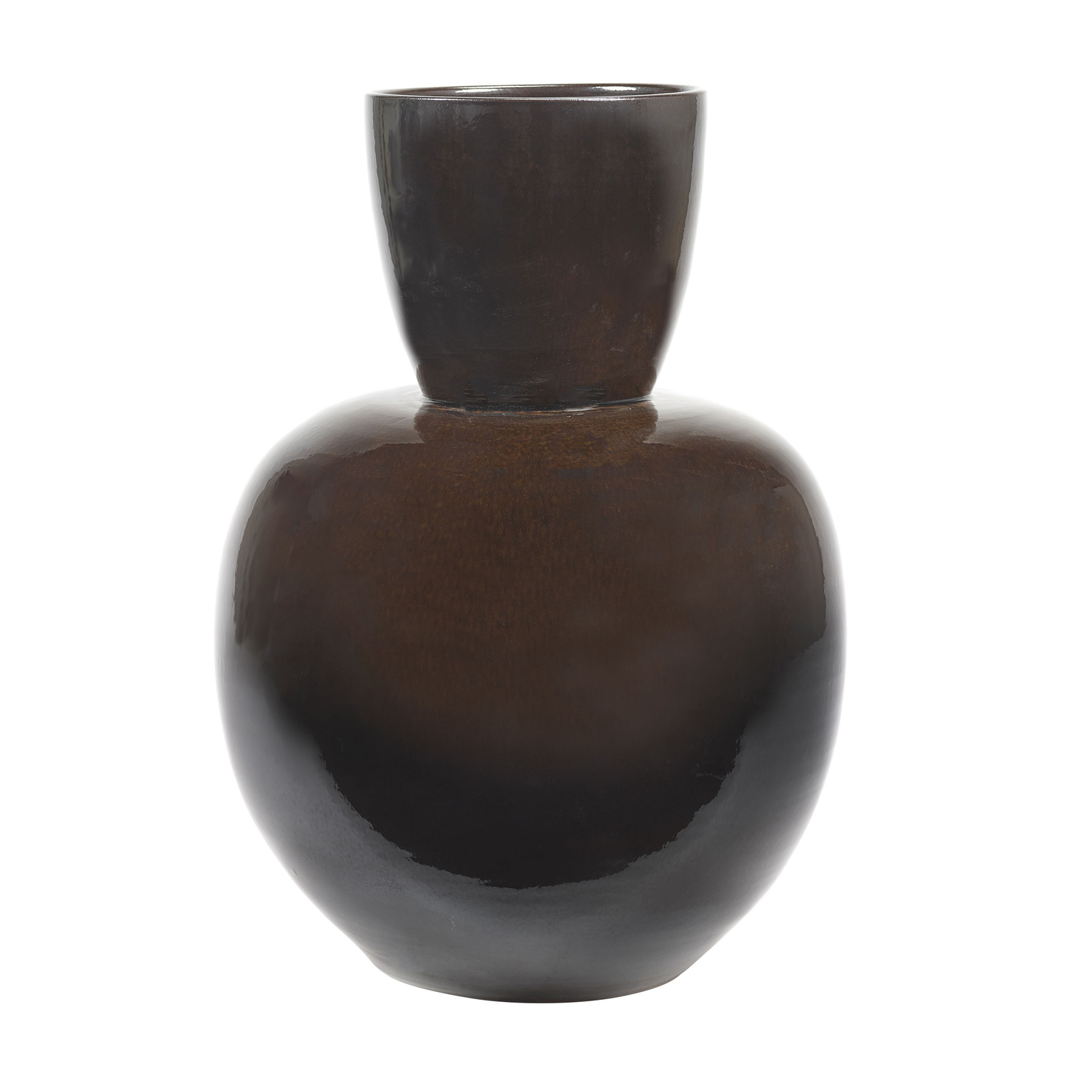 Serax Brown - Vase Pure - Sandstone - Designer Pascale Naessens Size 38