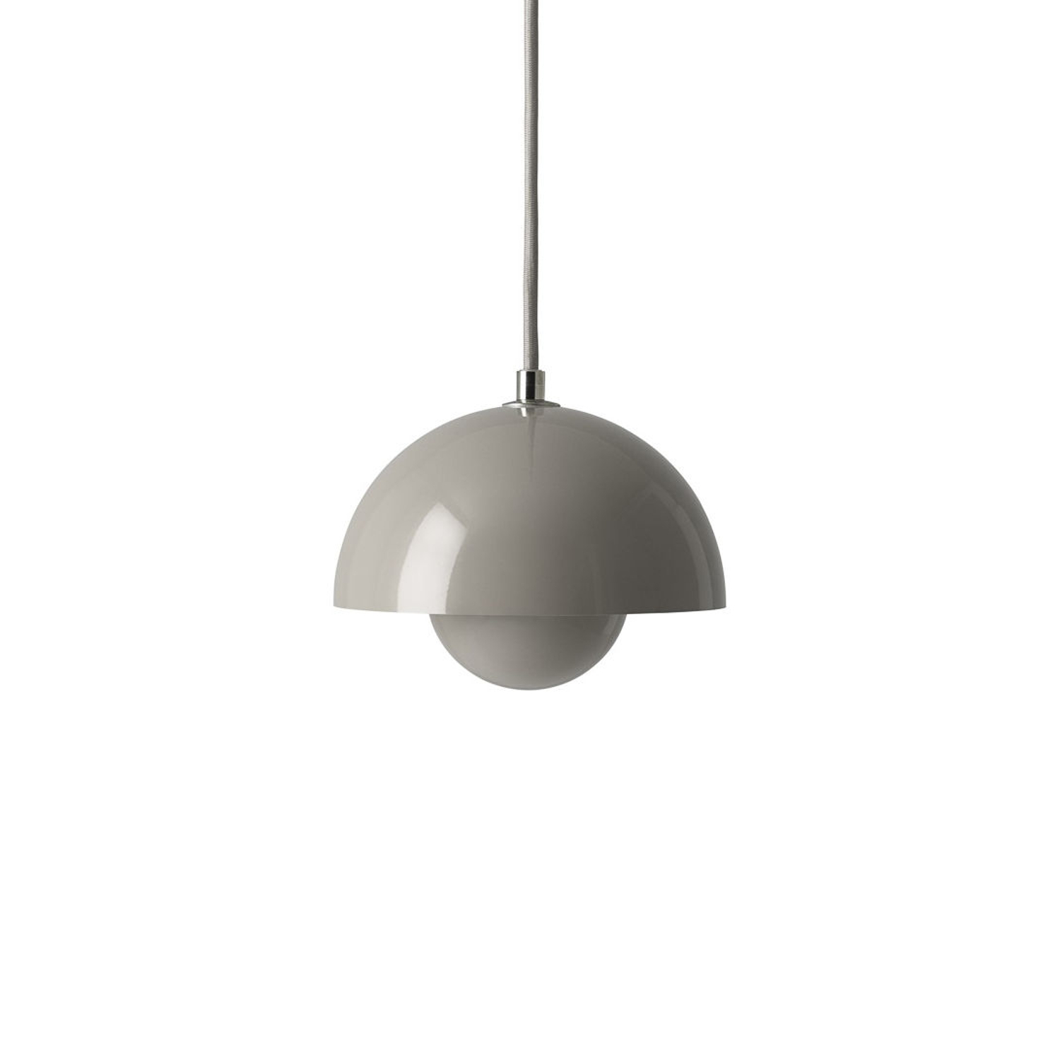 Tradition Grey &Tradition - Pendant Flowerpot - Lacquered Steel - Designer Verner Panton