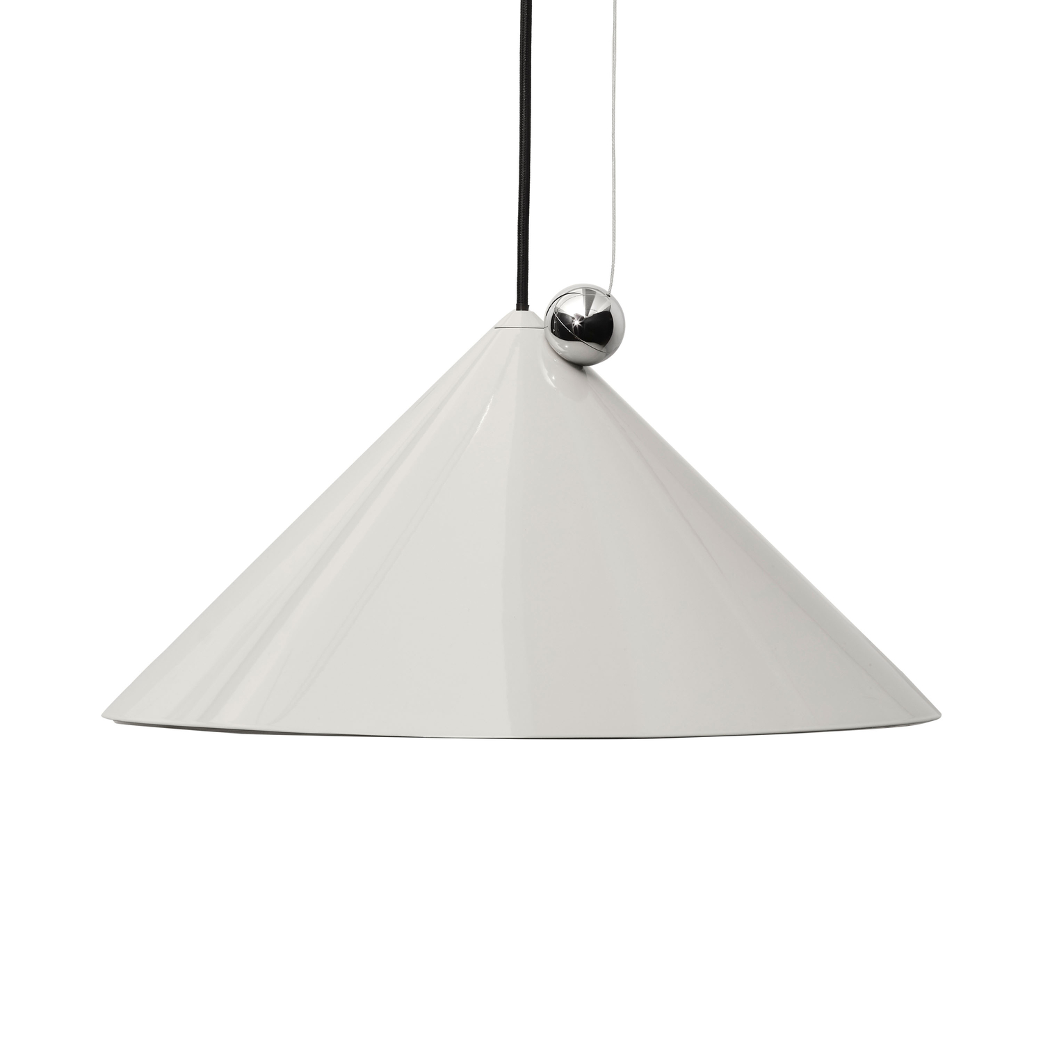 Tom Dixon Beige - Pendelleuchte Pose - Thermolackierter Stahl - Designer
