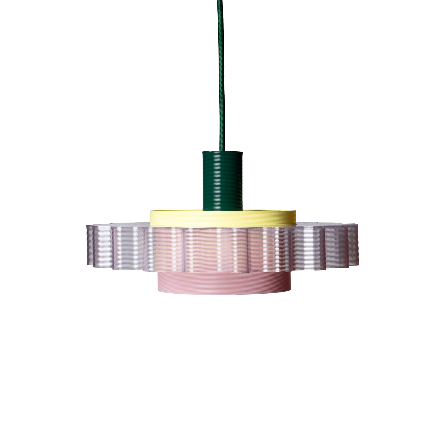 Warren & Laetitia - Suspension Gigi - Multicolore - Plastique recyclé - Designer Laetitia Bou Acar Warren & Laetitia - Suspension Gigi - Multicolore - Plastique recyclé - Designer Laetitia Bou Acar