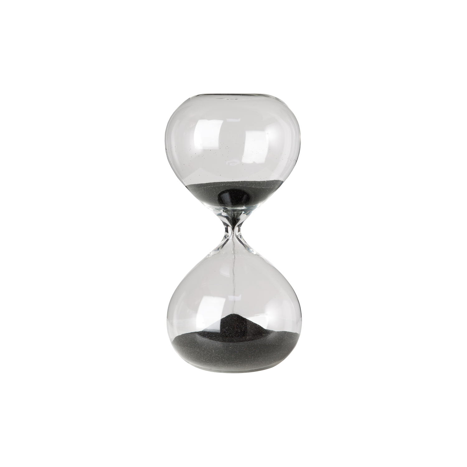 Pols Potten Black - Egg Timer Ball - Glass