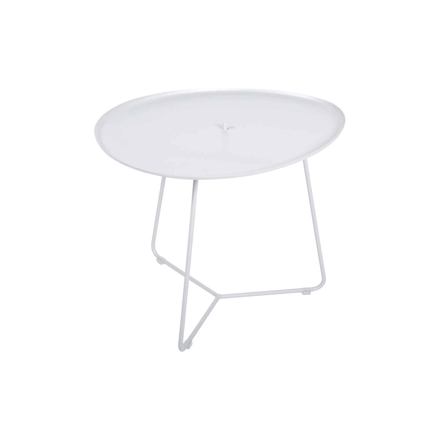 Fermob - Coffee Table Cocotte - White - Painted Steel - Designer Studio Fermob