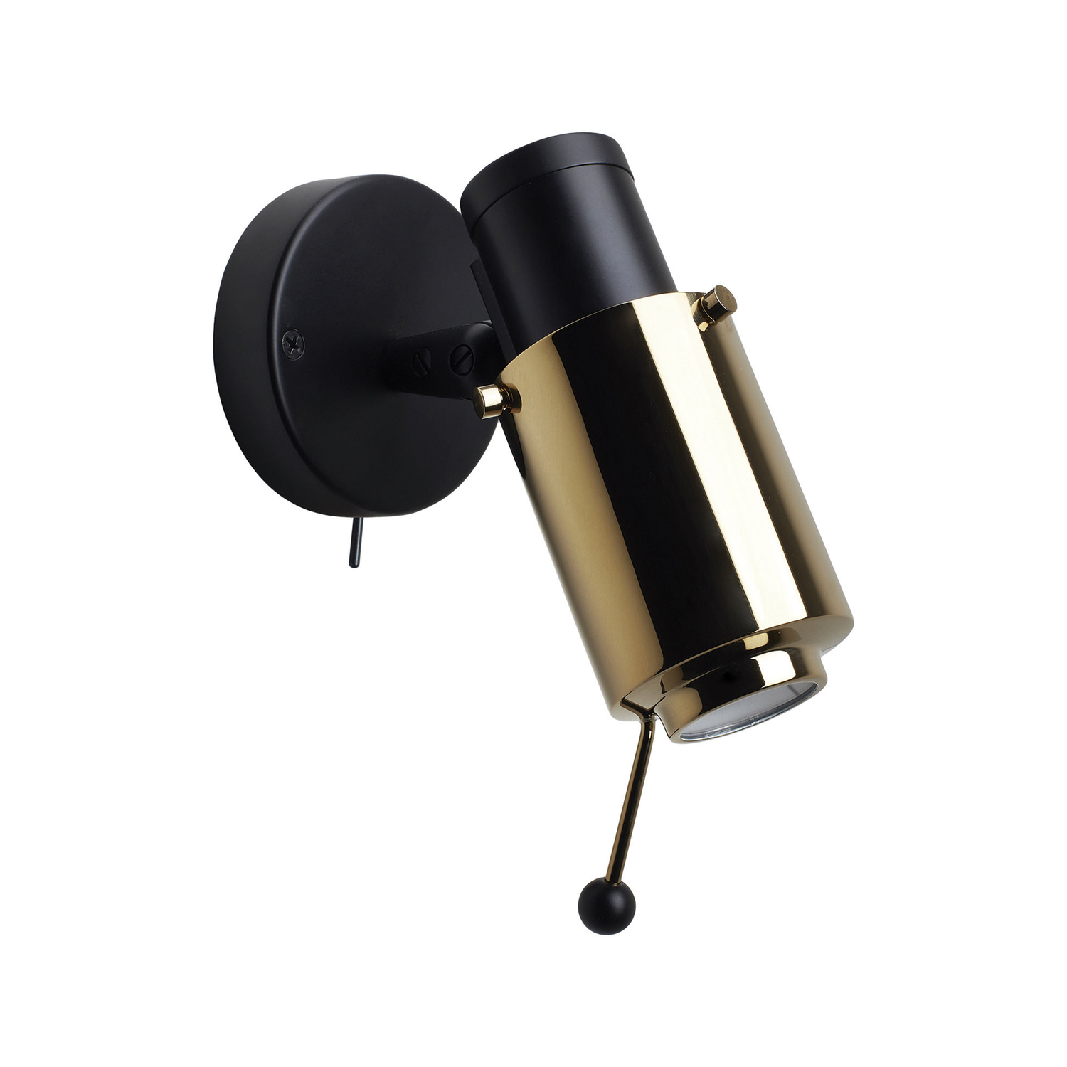 Dcw Éditions Light/Gold - Wall Biny - Aluminium - Designer Jacques Biny