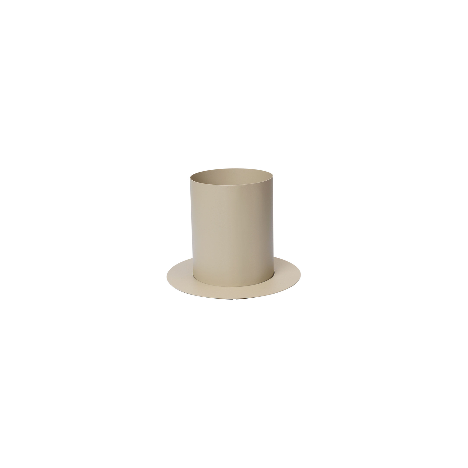 Ferm Living - Flower-pot holder Auran - Beige - Galvanised steel