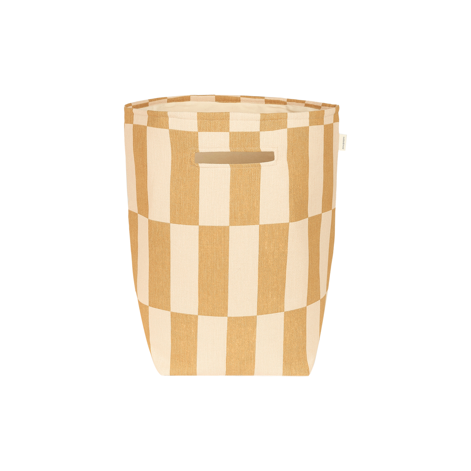 Nobodinoz Yellow - Laundry Basket Vibes - Organic Cotton
