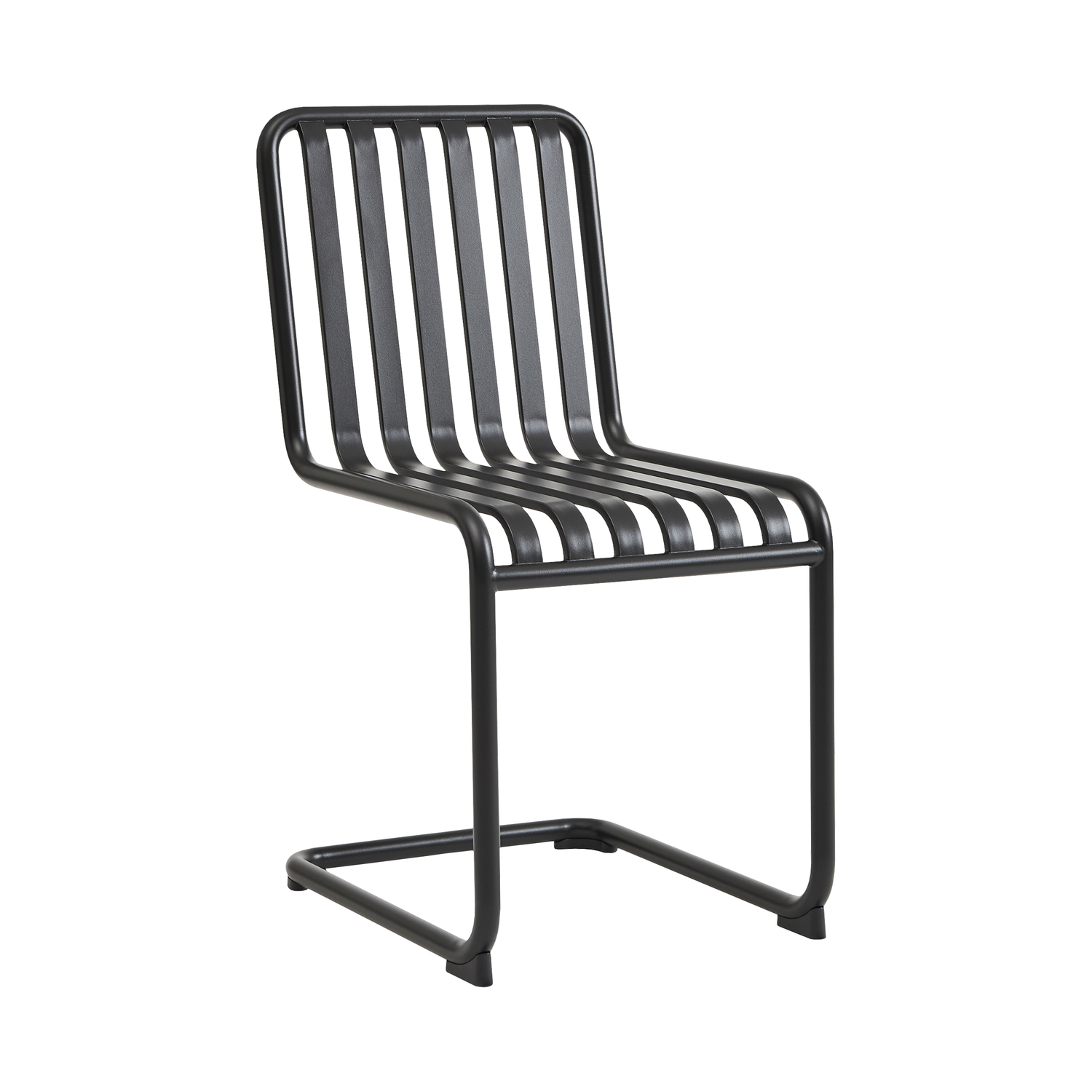 Hay Black - Chair Palissade - Powder Coated Steel - Designer Ronan & Erwan Bouroullec
