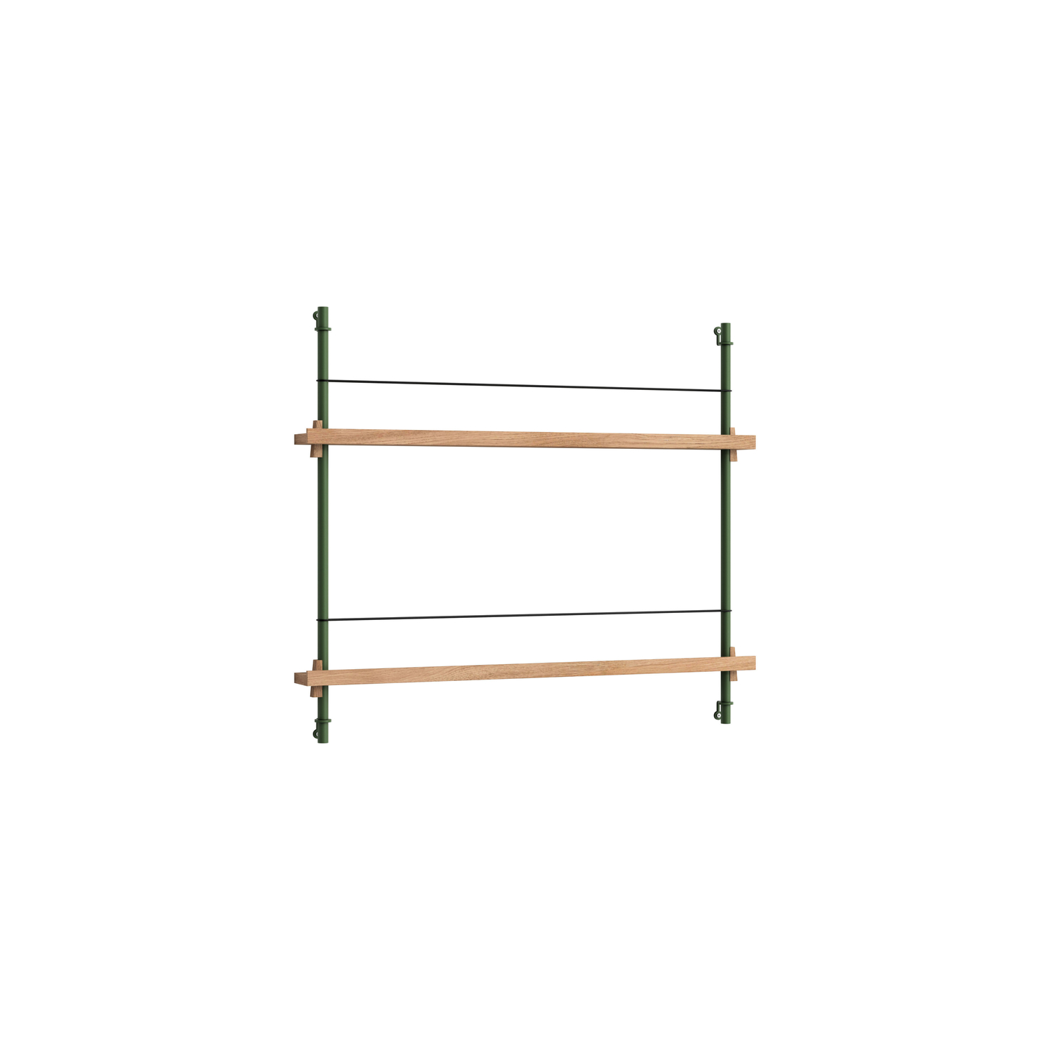Moebe - Shelf Shelving System - Natural Wood - Oak Veneer Mdf