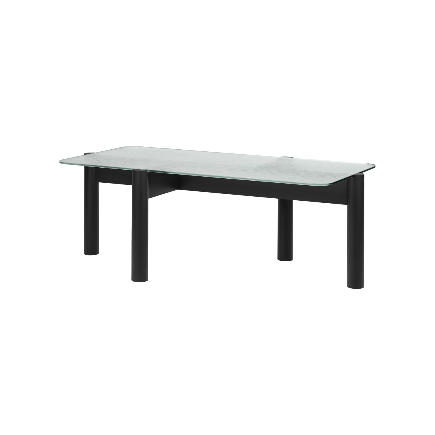 NOO. MA - Table basse Kob - Noir - Hêtre massif certifié FSC - Designer noo. ma team