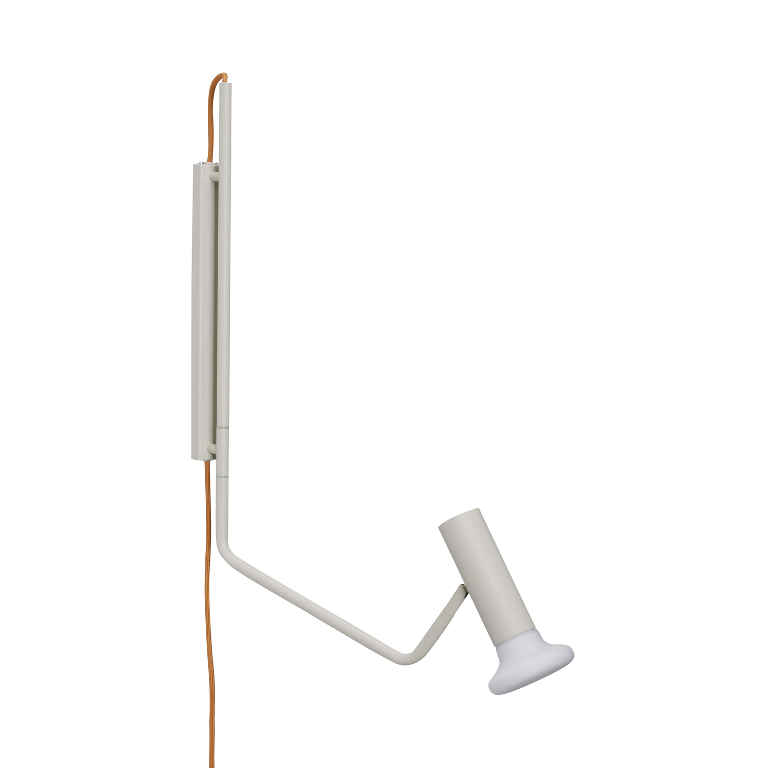 Hübsch Light/Beige - Wall With Plug Wally - Lacquered Iron