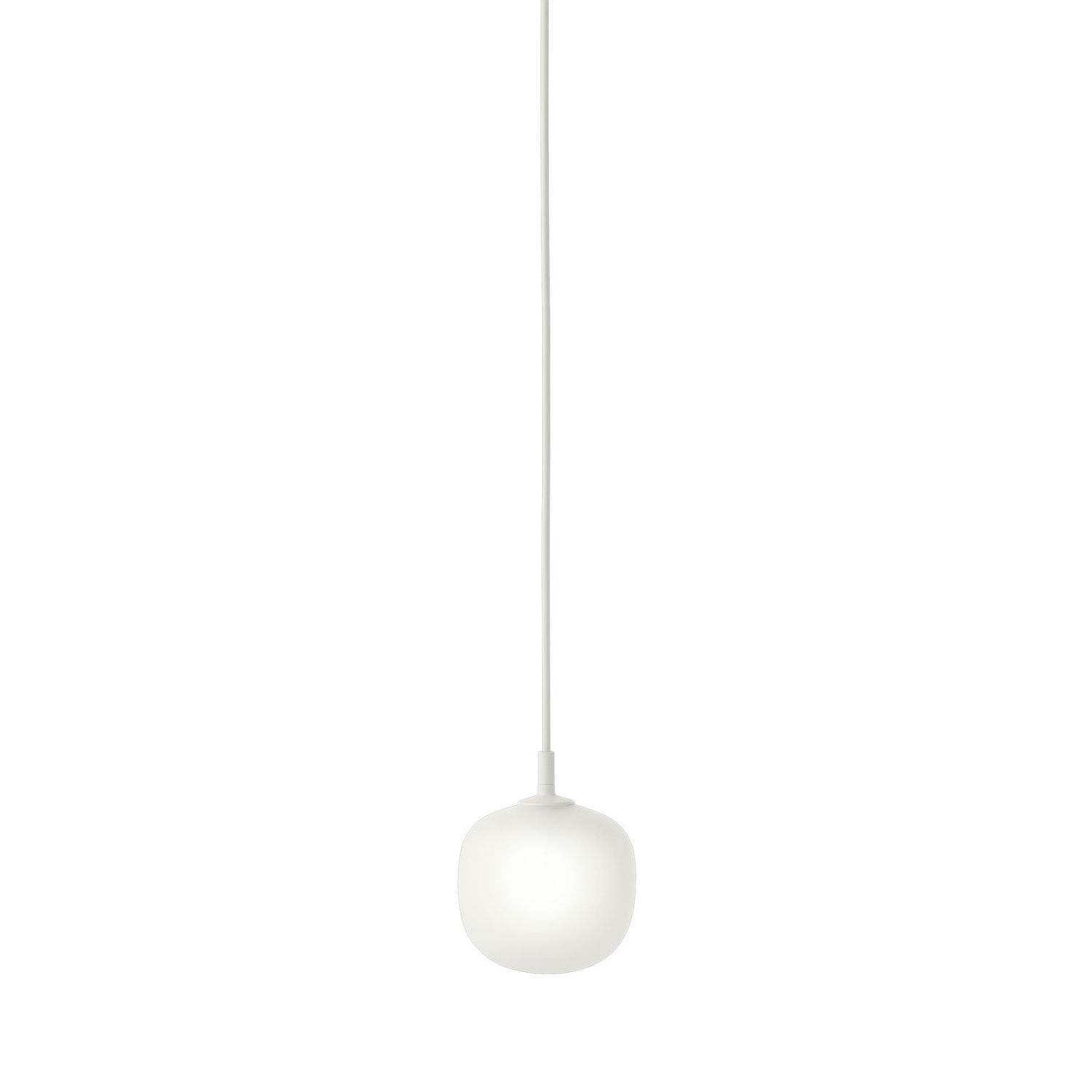 Muuto White - Pendant Rime - Mouth Blown Glass - Designer Taf Architects