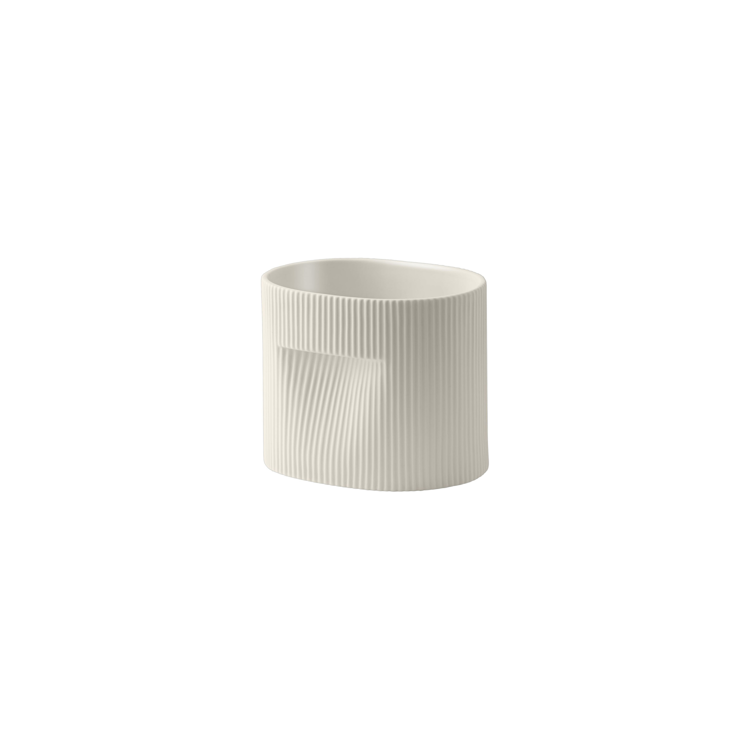 Muuto White - Flowerpot Ridge - Terracotta - Designer Studio Kaksikko