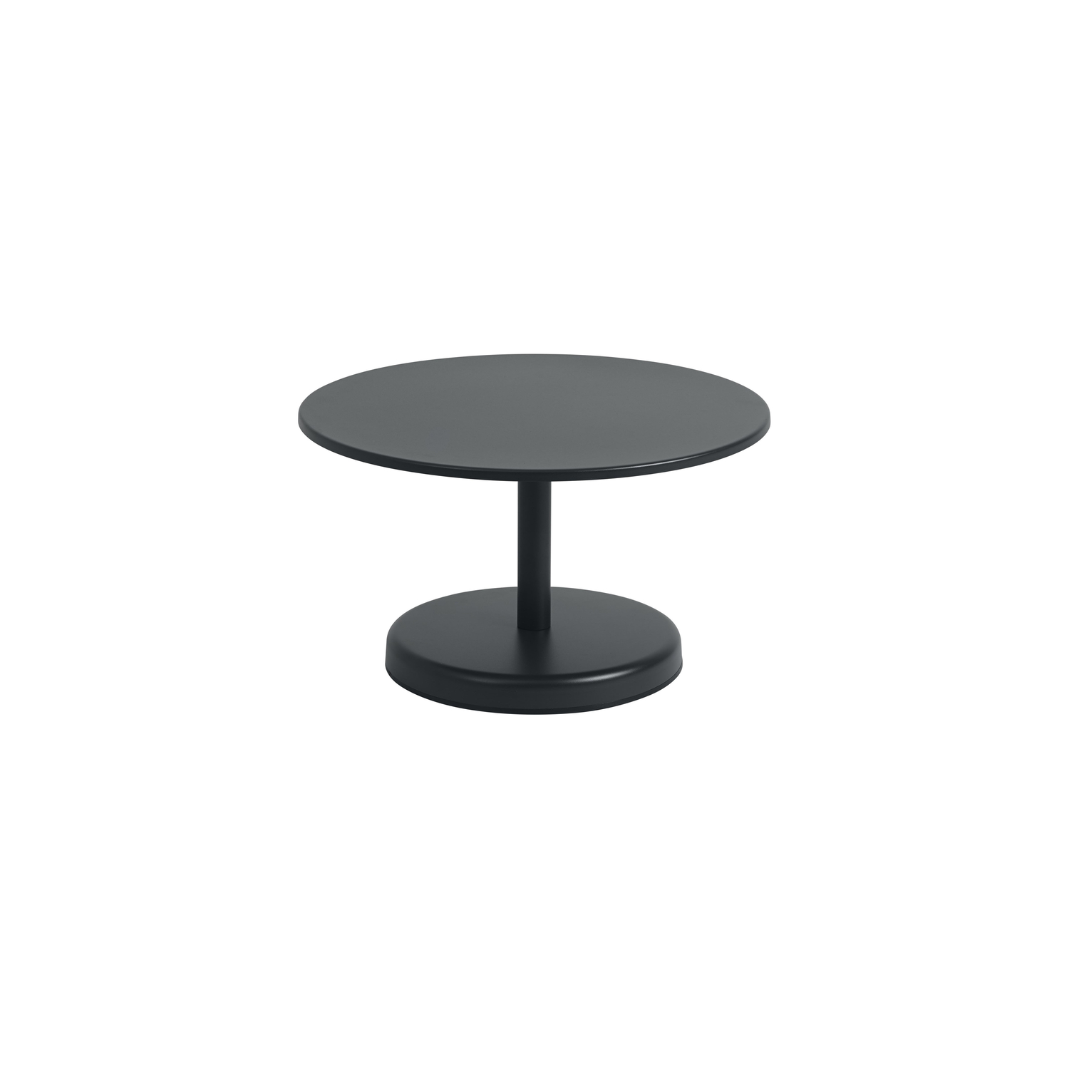 Muuto - Coffee Table Linear - Black - Steel - Designer Thomas Bentzen