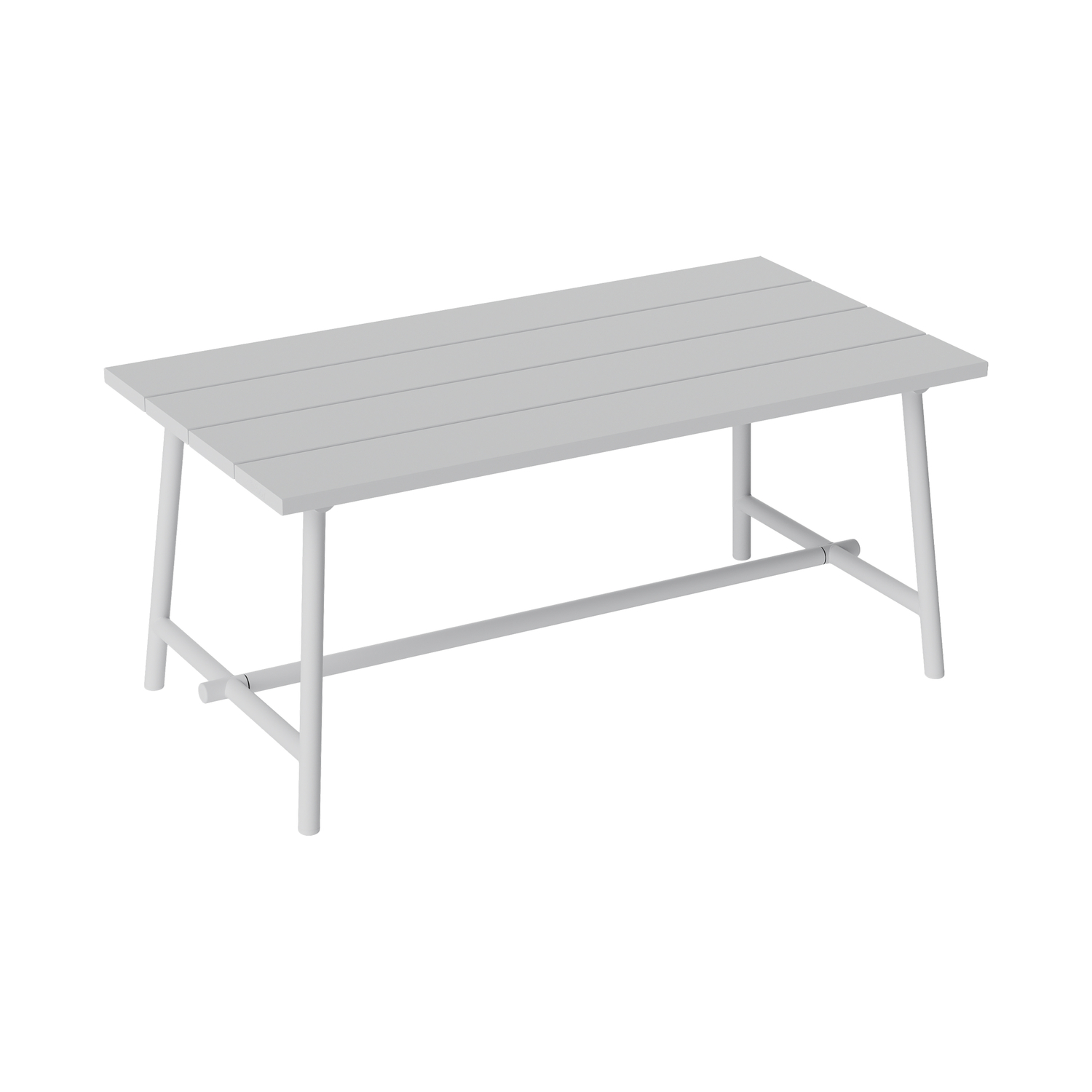 Fatboy Grey - Rectangular Table Fred's - Aluminium