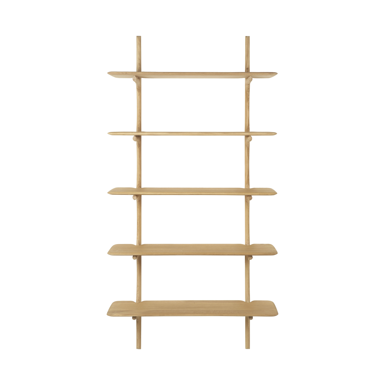 Ethnicraft - Shelf Pi - Natural Wood - Oiled Solid Oak - Designer Alain Van Havre