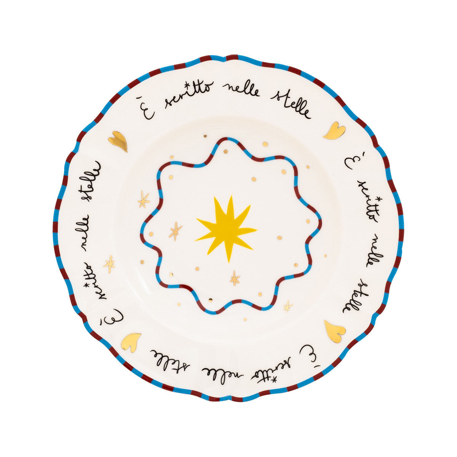 Bitossi Home Yellow - Soup Plate Pangea - China - Designer Pangea