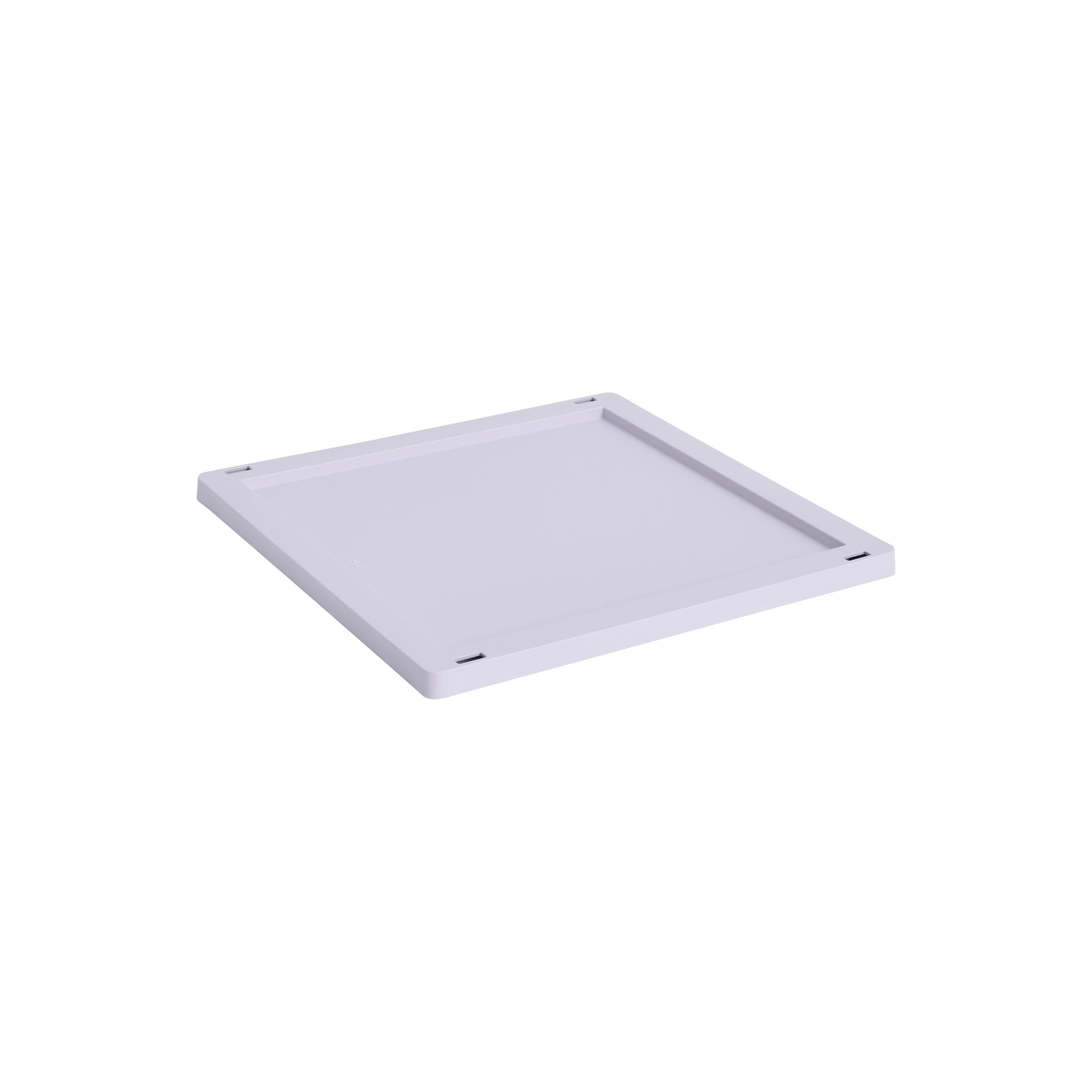Hay Purple - Lid Colour Crate - Recycled Polypropylene - Designer Studio