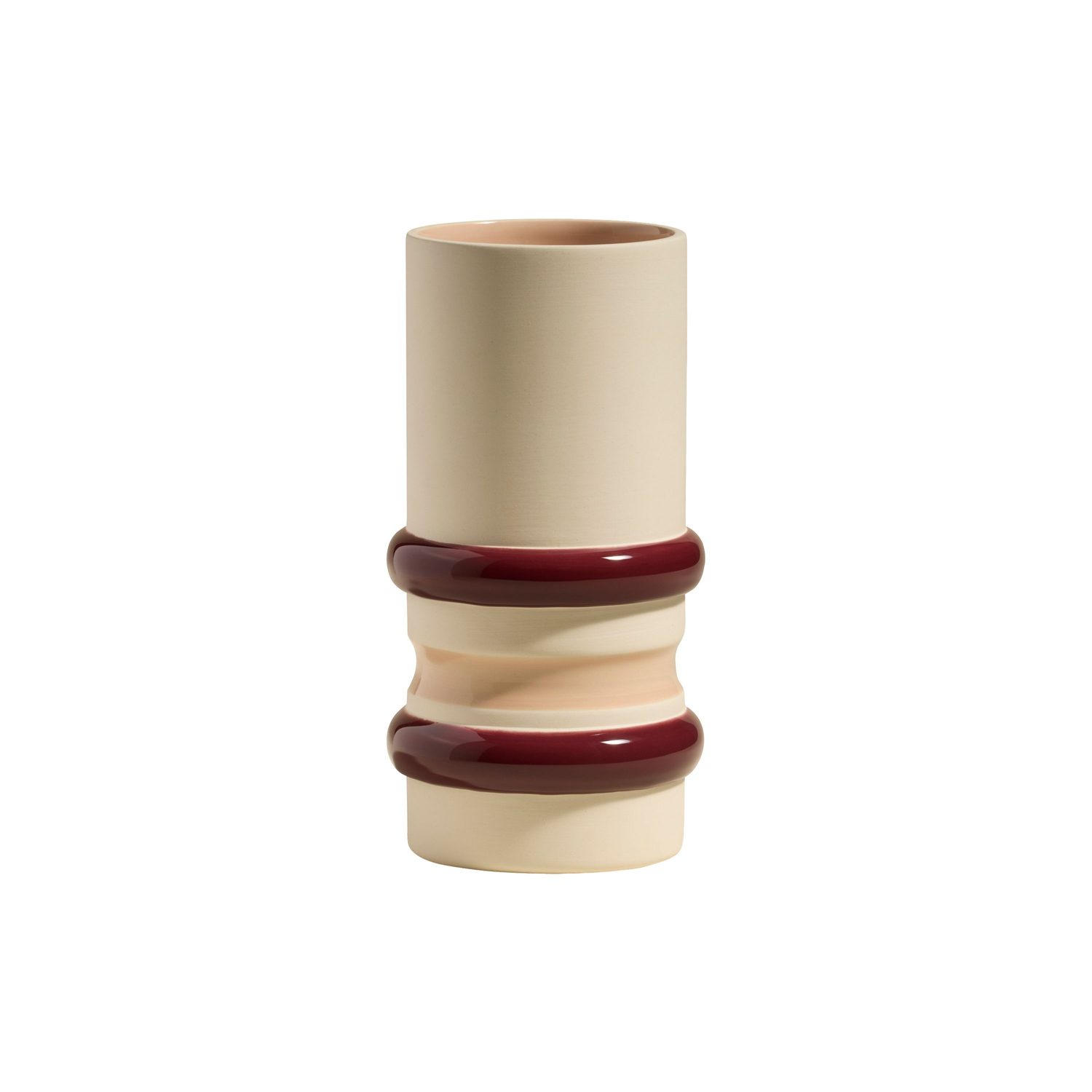 Maison Sarah Lavoine Pink - Vase Aquarius - Glazed Ceramic - Designer Sarah Lavoine