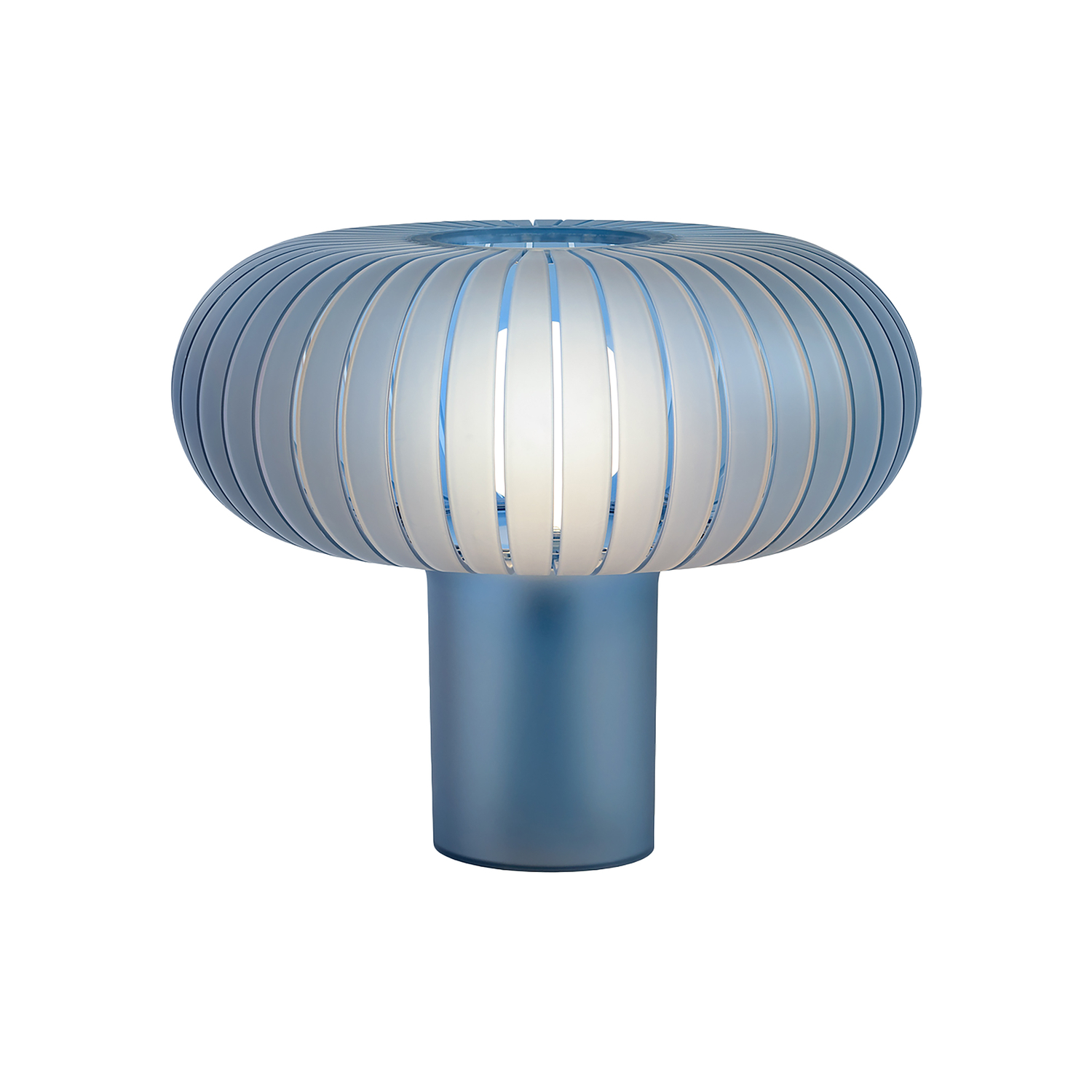 Kartell Blue - Table Lamp Teresa - Recycled Pmma - Designer Ferruccio Laviani