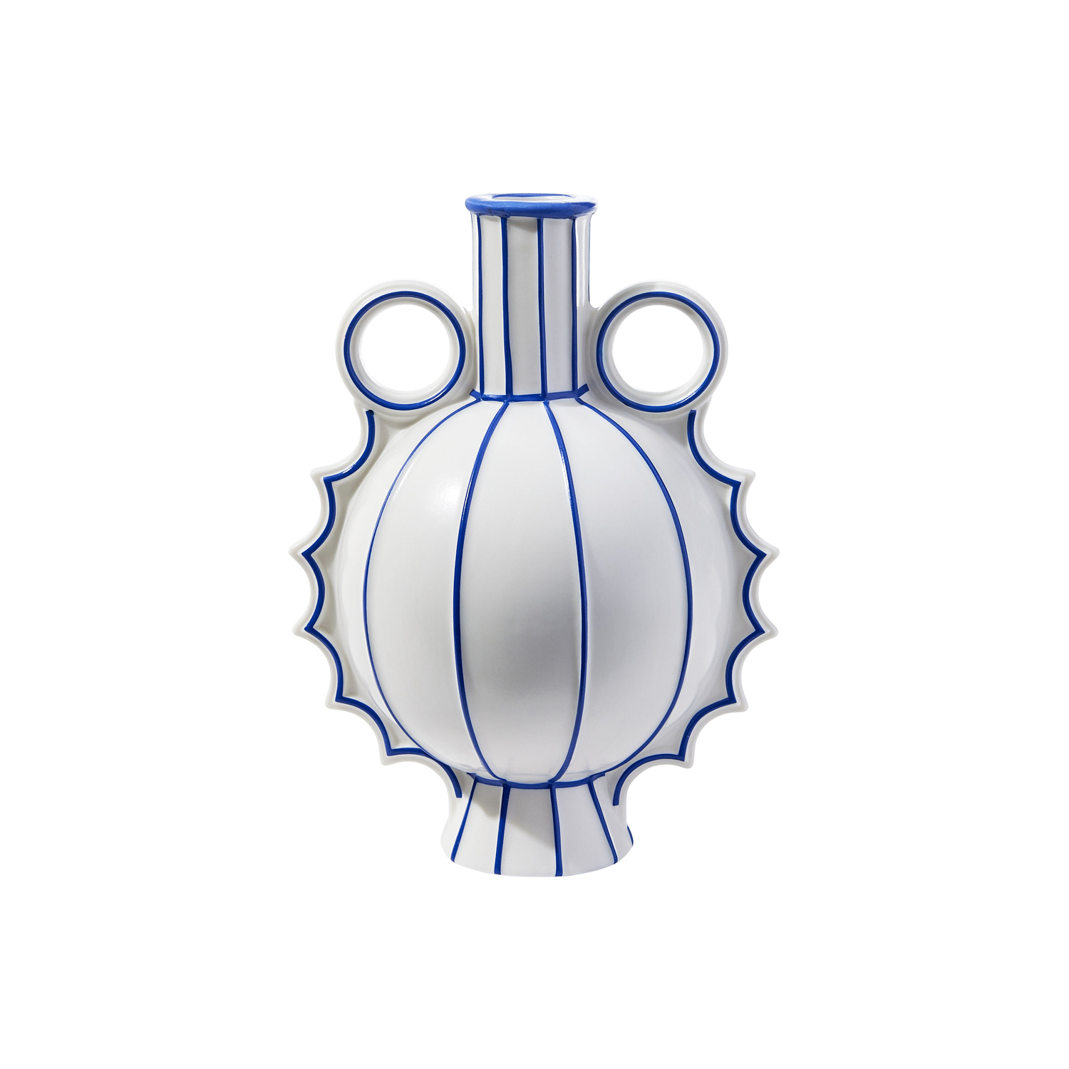 Jonathan Adler White - Vase Venezia - China - Designer