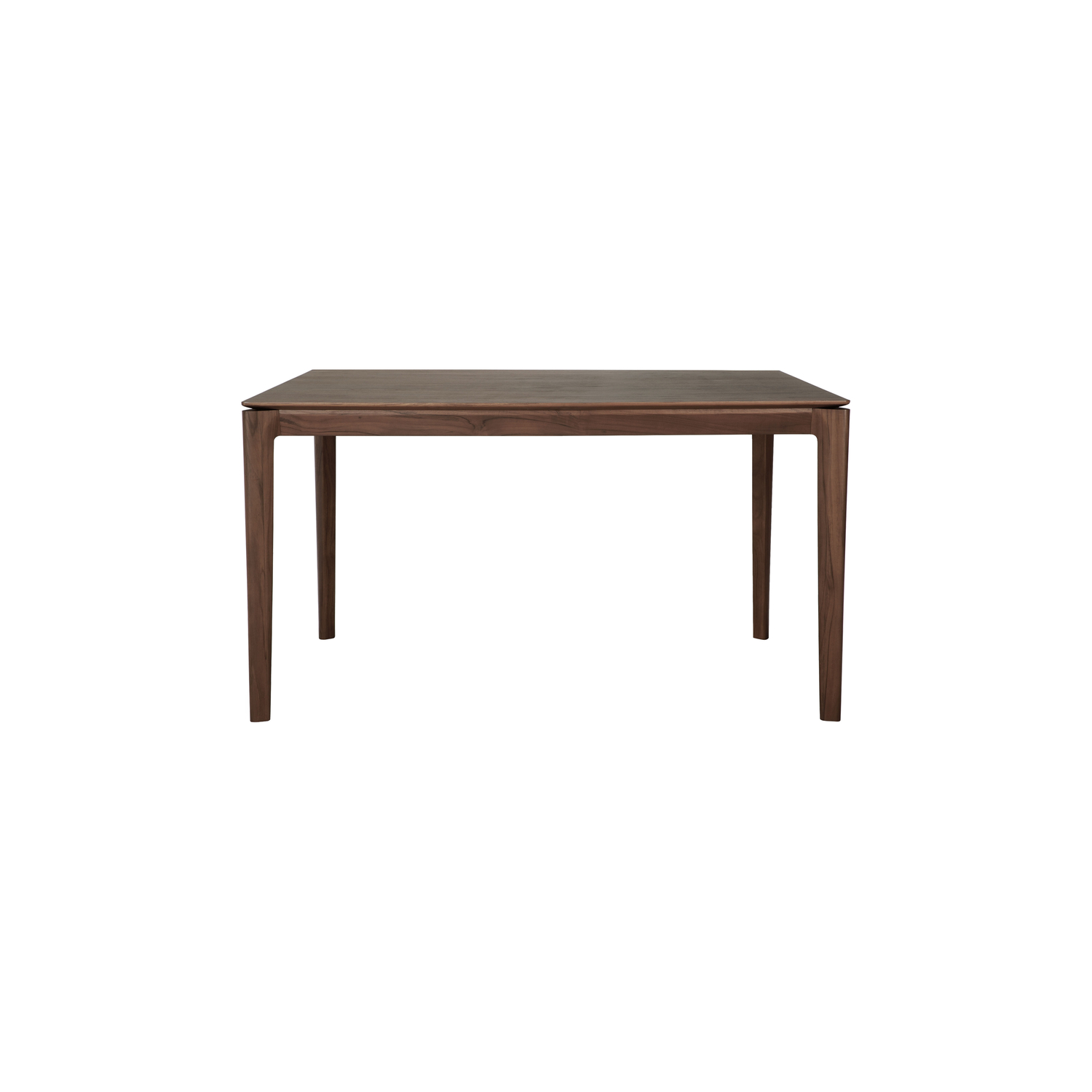 Ethnicraft Brown - Rectangular Table Bok - Stained Solid Teak - Designer Alain Van Havre