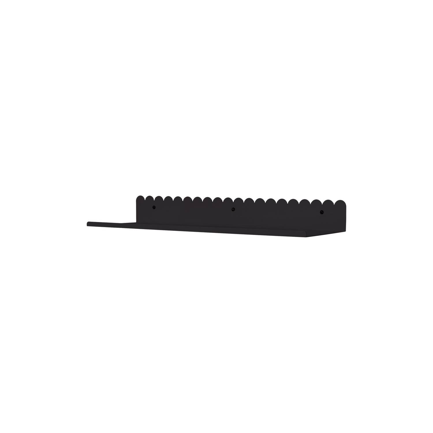 Nobodinoz Black - Wall Shelf Vibes - Lacquered Steel