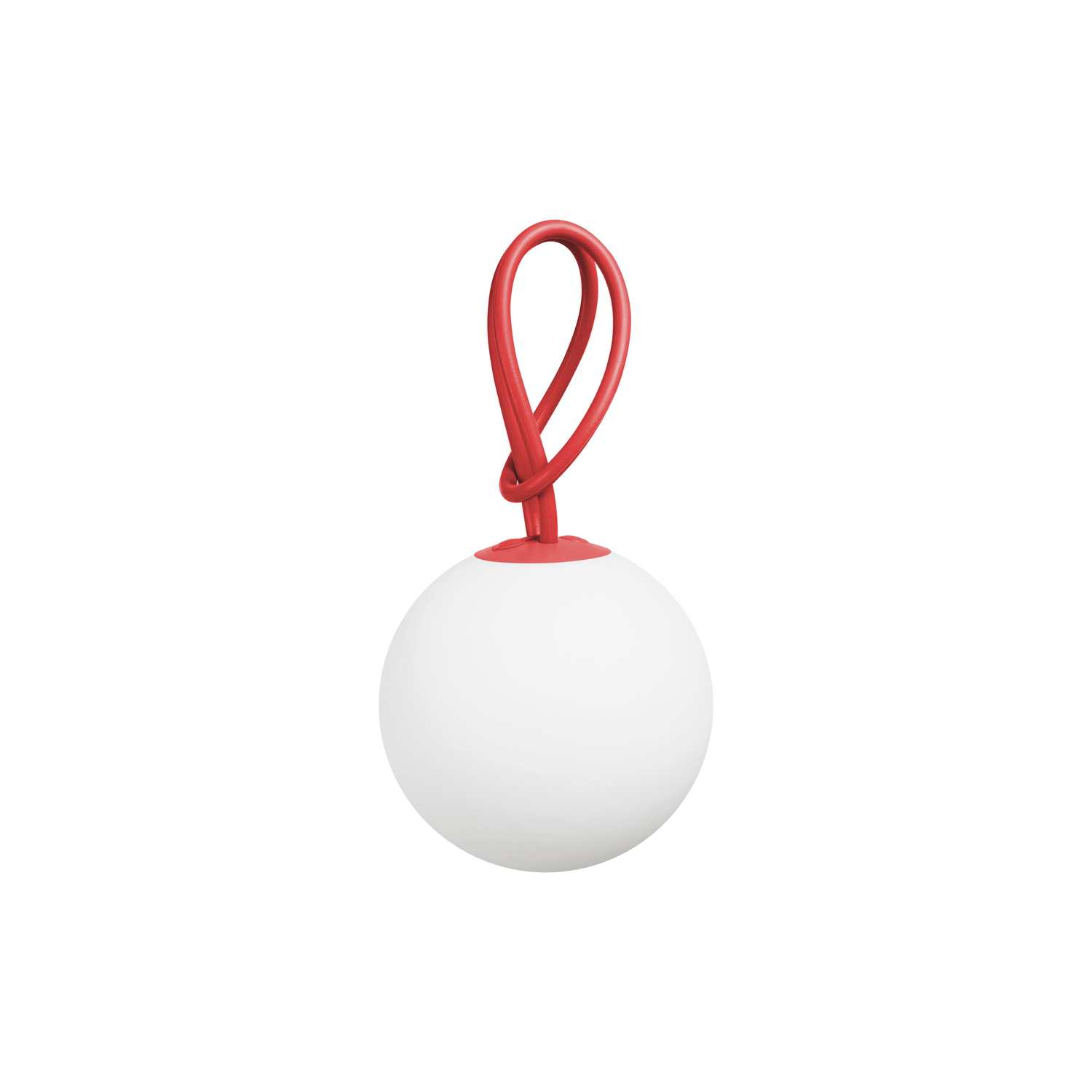 Fatboy Red - Wireless Rechargeable Outdoor Lamp Bolleke - Silicone - Designer Nathalie Schellekens
