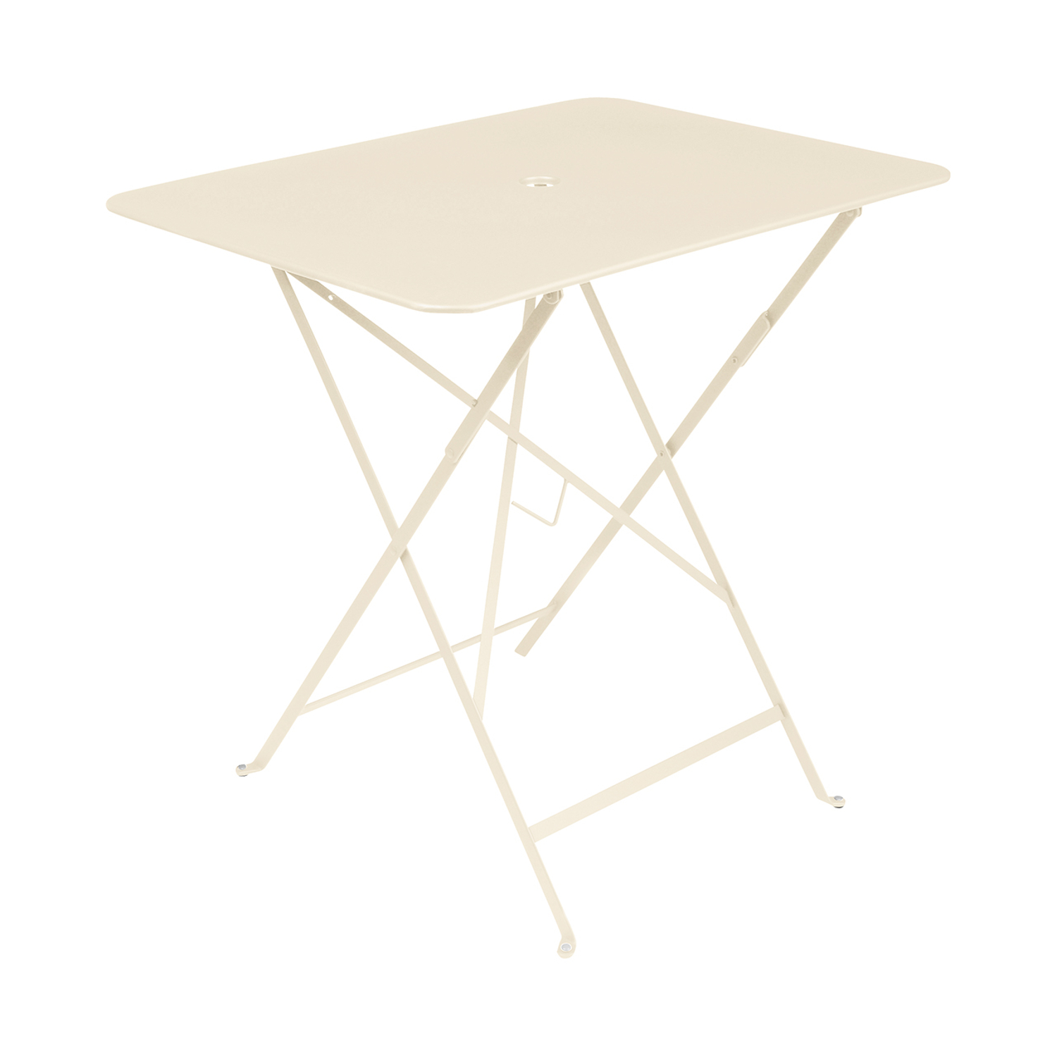 Fermob Beige - Rectangular Table Bistro - Lacquered Steel - Designer Studio