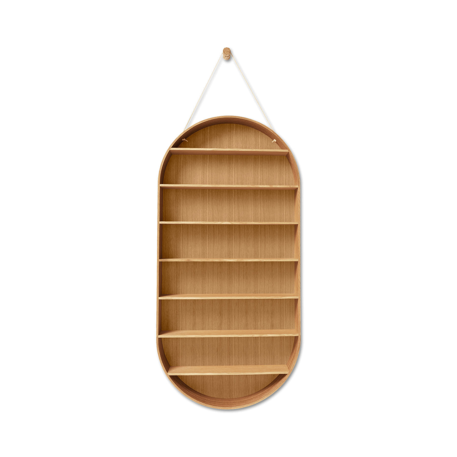 Ferm Living - Utensil Dorm - Natural Wood - Mdf Veneer Oak - Designer Trine Andersen