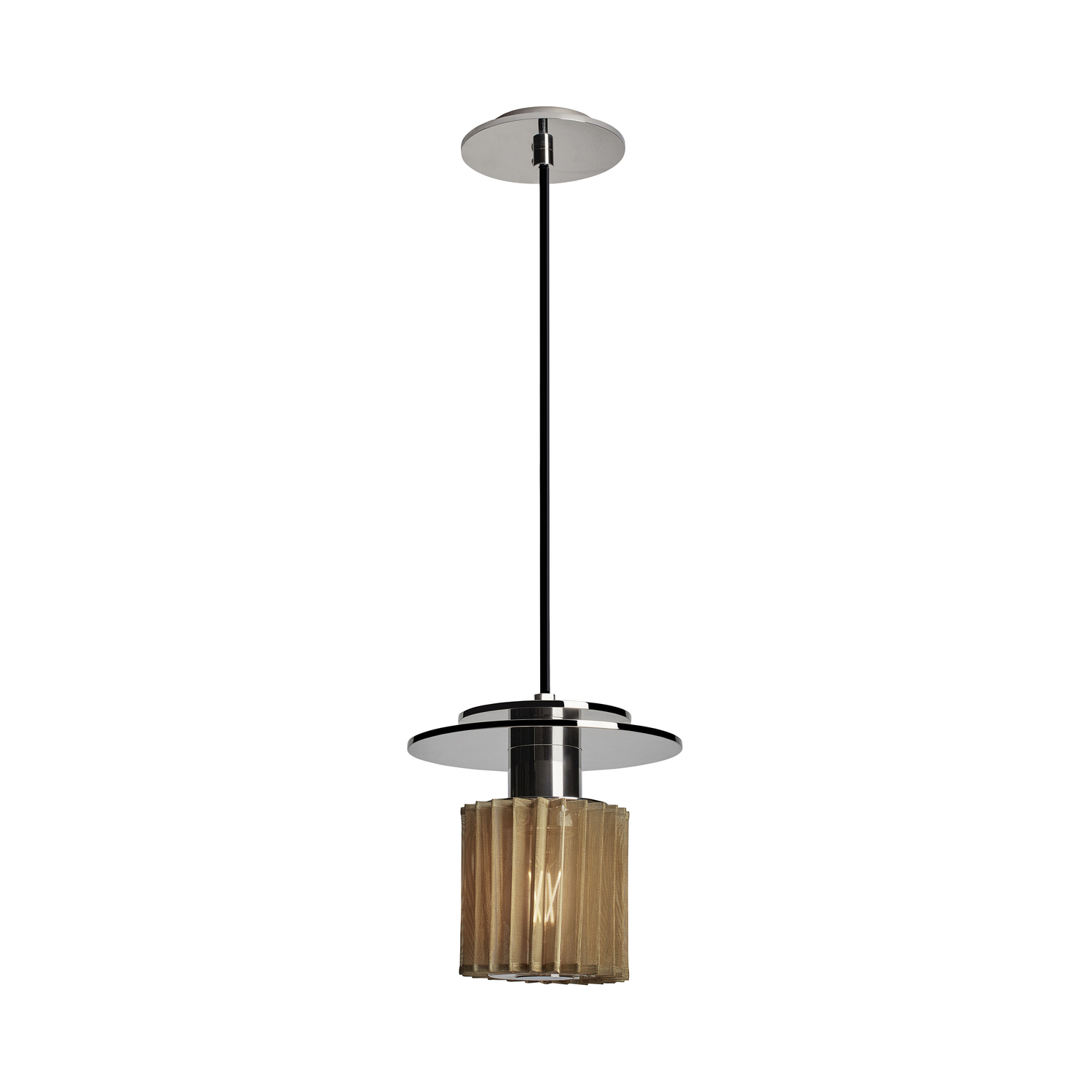 Photos - Chandelier / Lamp DCW éditions - Pendant In the sun - Metal - Aluminium - Designer D. Perrault & G. Lauriot-Prévost