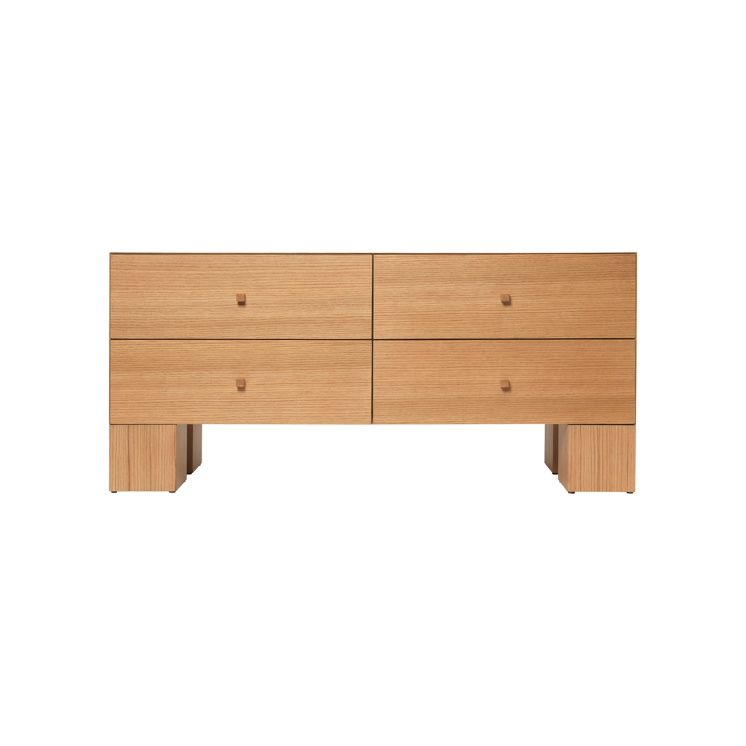 Ferm Living - Dresser Kuben - Natural Wood - Ash Wood With Oak Veneer