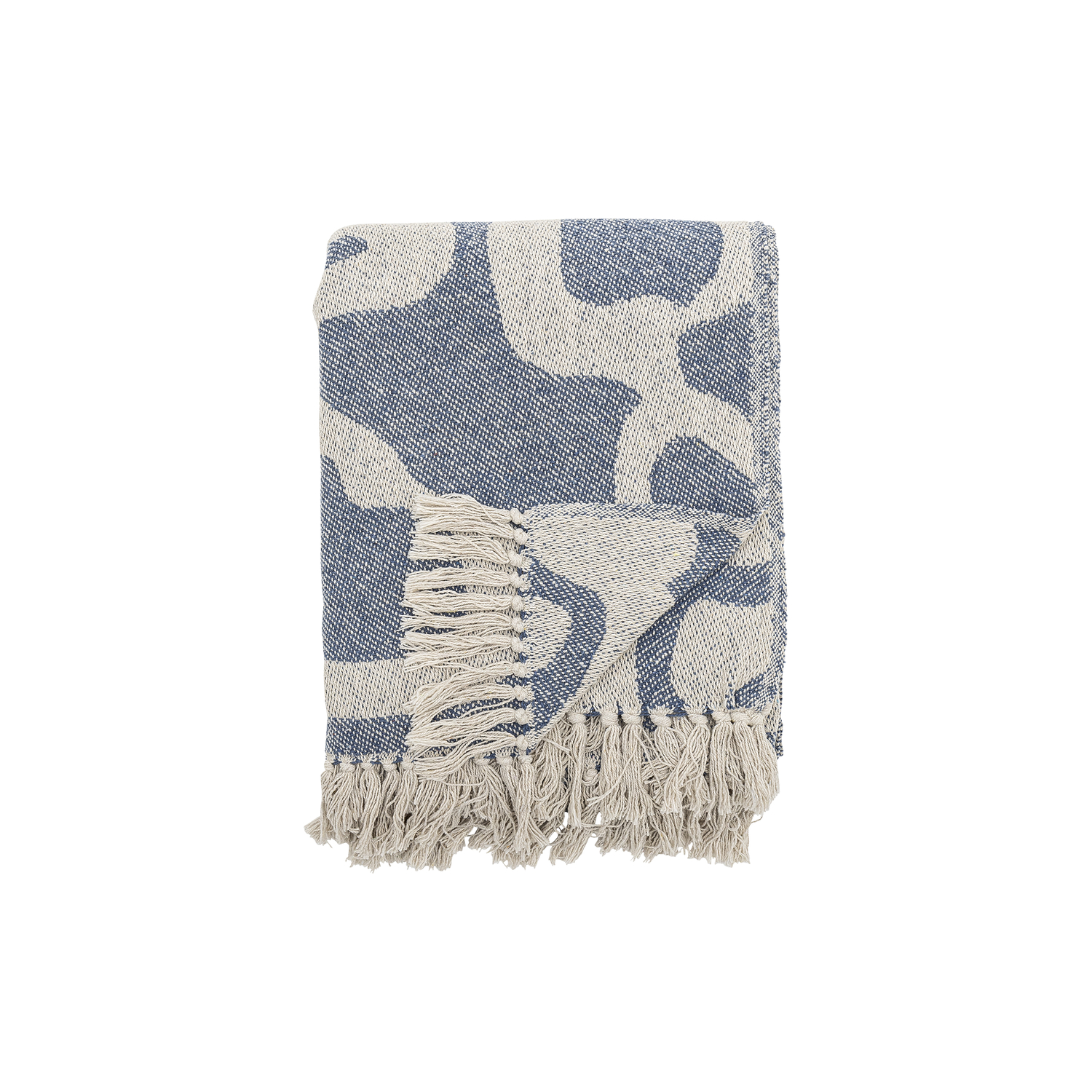 Bloomingville Blue - Plaid Salobre - Recycled Cotton
