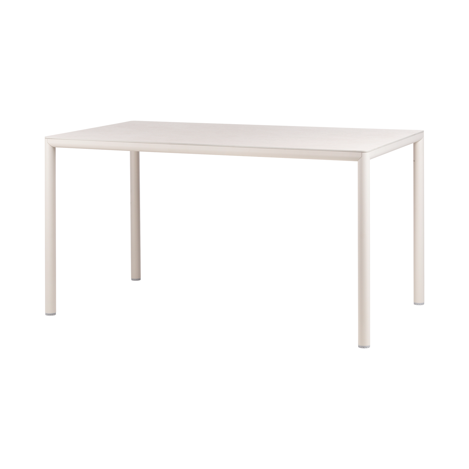 NARDI - Table rectangulaire Piave - Blanc - Stratifié HPL - Designer Raffaello Galiotto
