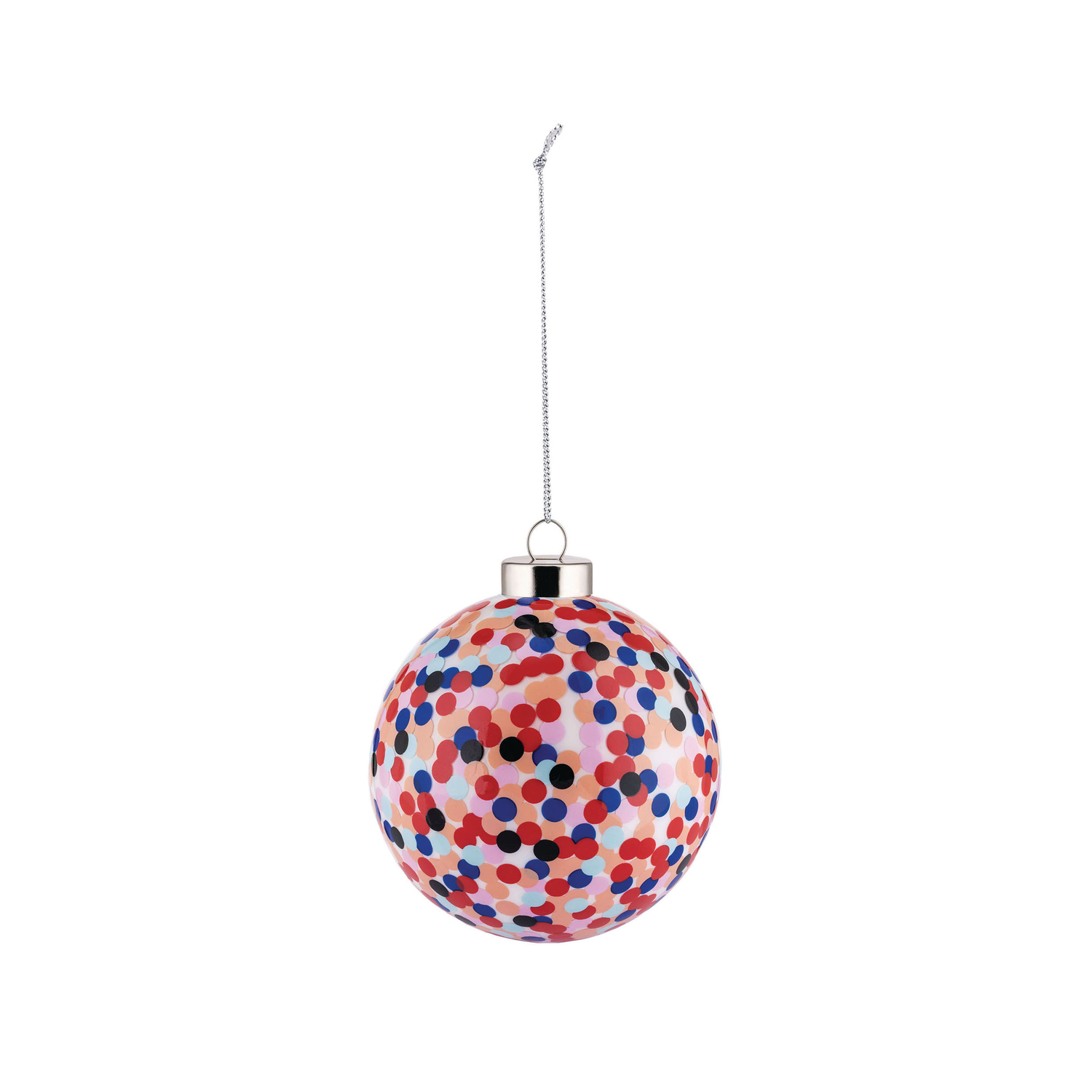 Alessi - Weihnachtskugel Proust - Rot - Geblasenes Glas - Designer Alessandro Mendini