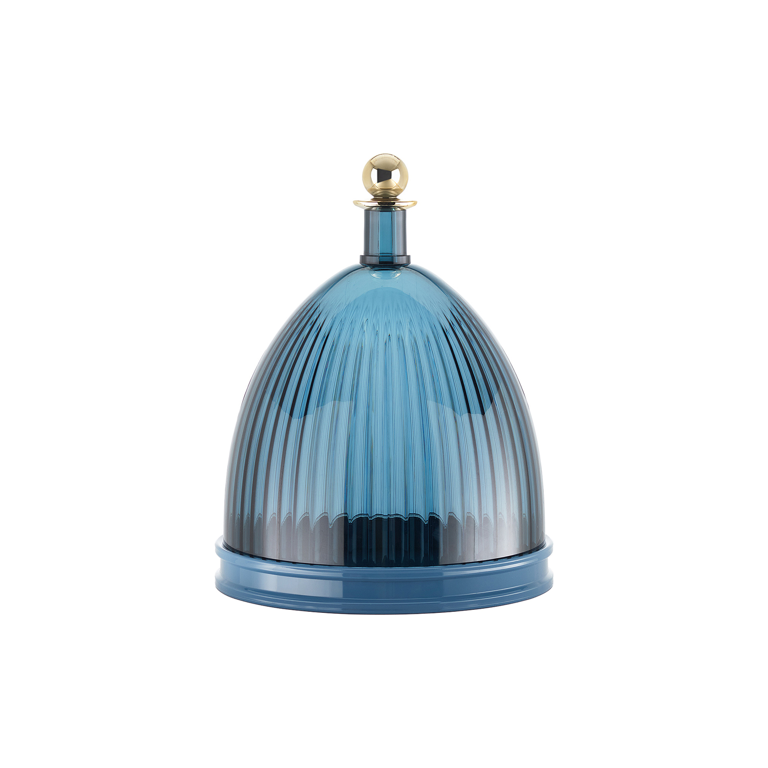 Kartell Blue - Centrepiece Fragments D'architectures - Recycled Pmma - Designer Fabio Novembre