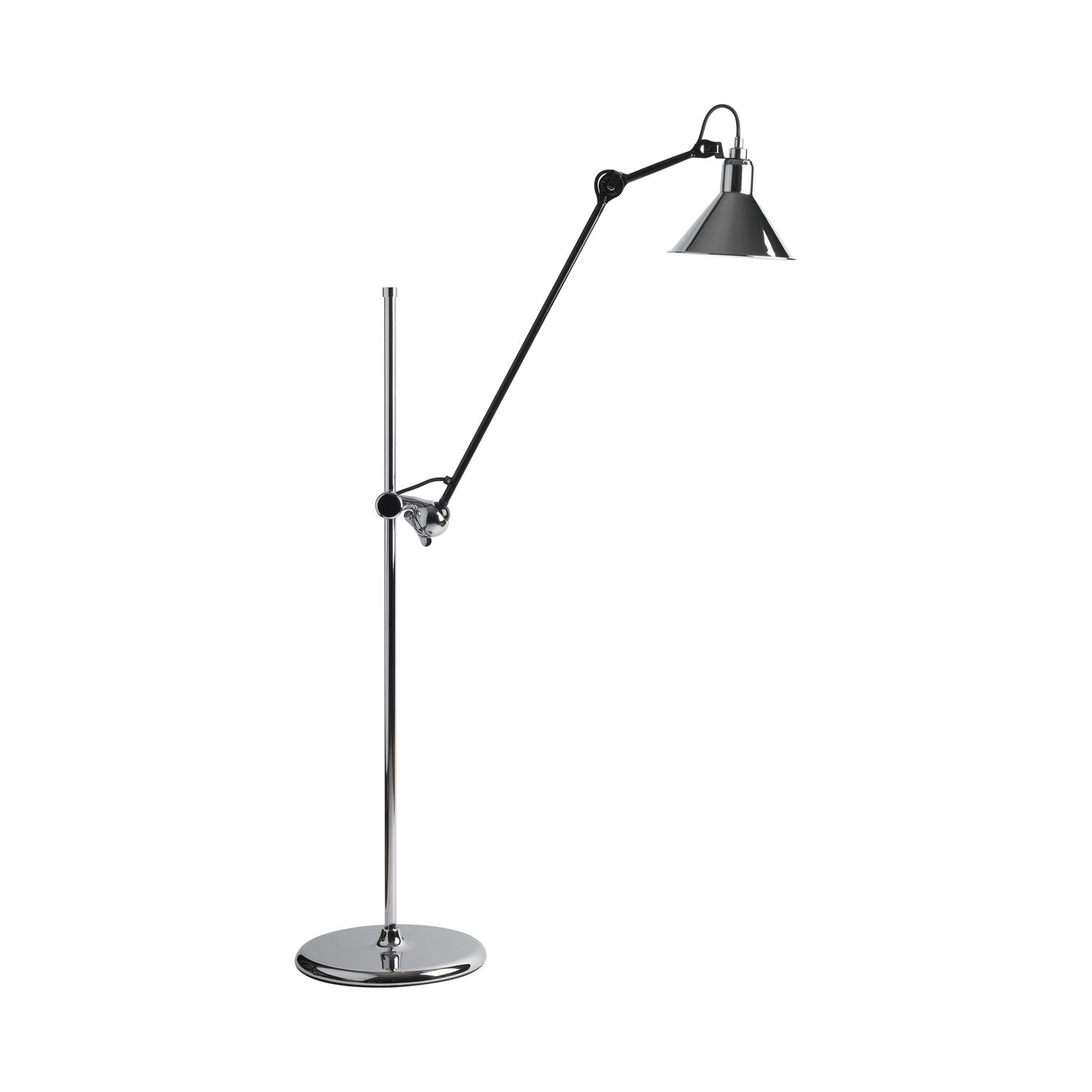 DCW éditions - Liseuse orientable Lampes Gras - Métal - Acier - Designer Bernard-Albin Gras