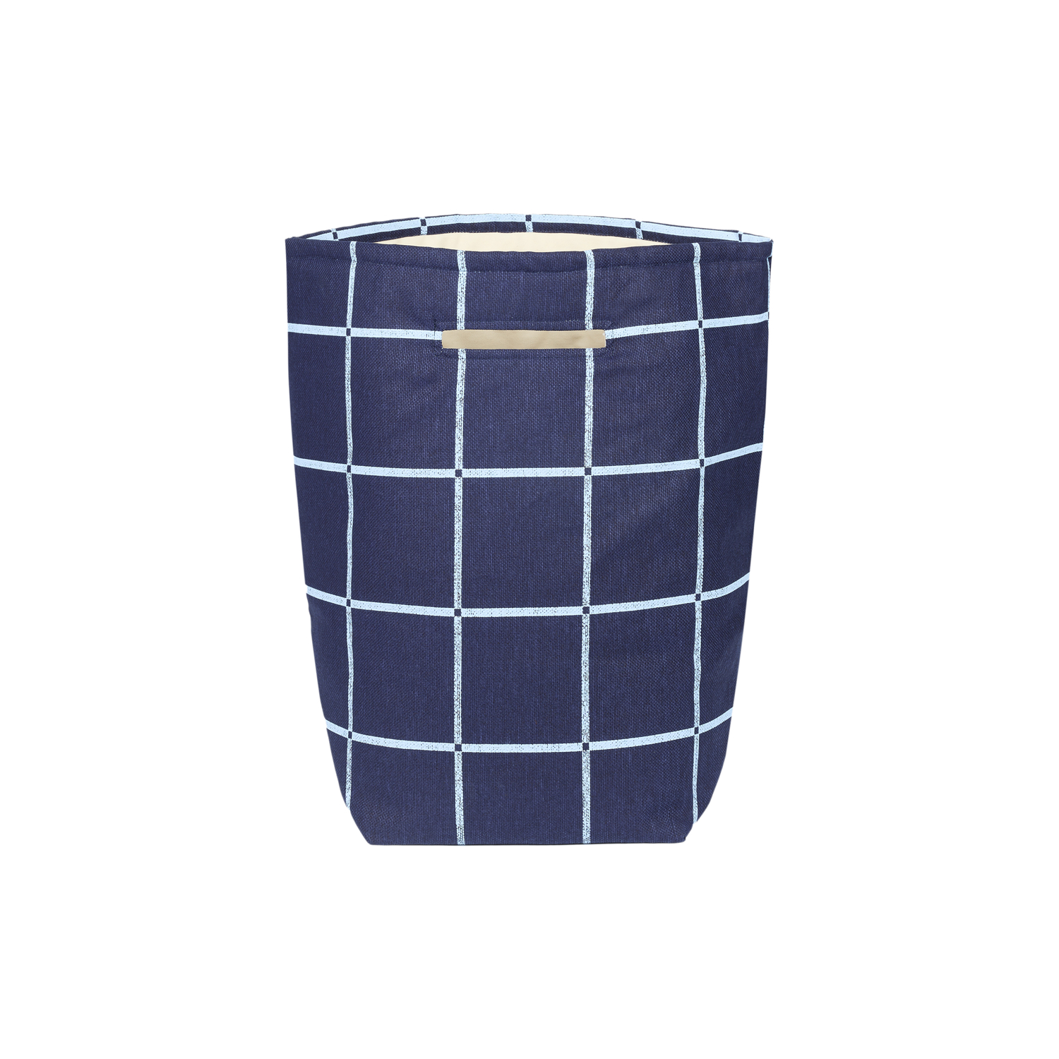 NOBODINOZ - Panier à linge Vibes - Bleu - Coton biologique