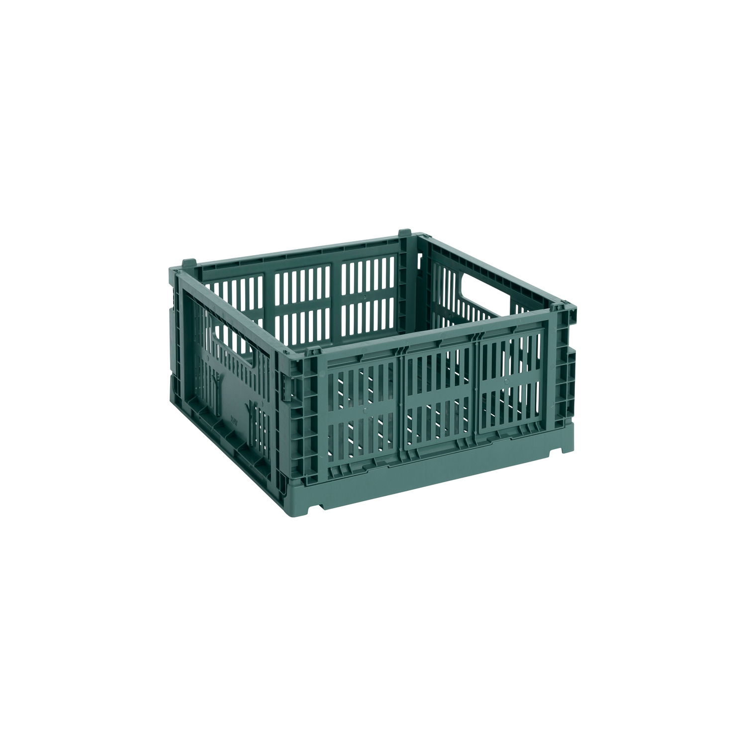 Hay Green - Basket Colour Crate - Recycled Polypropylene - Designer Studio