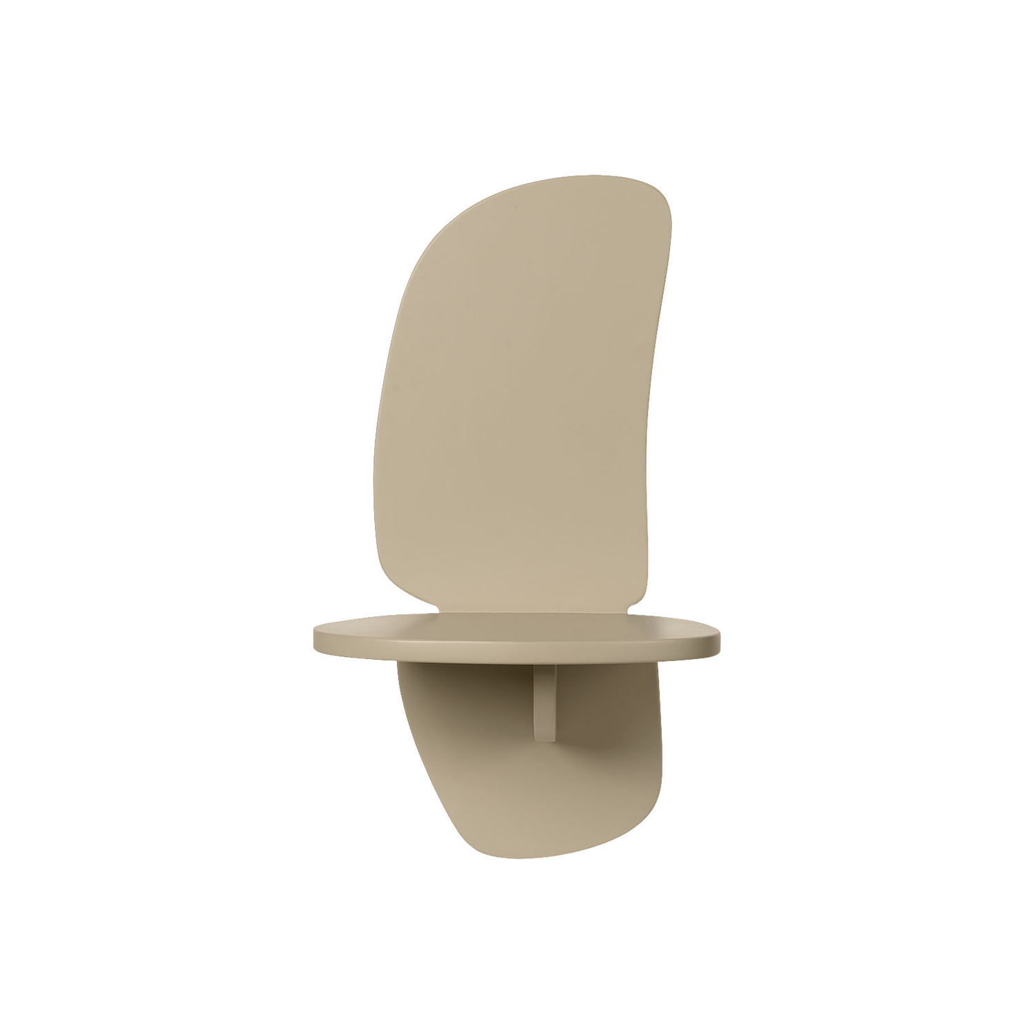Ferm Living Beige - Wall Shelf Pilu - Wood Fibre Panels