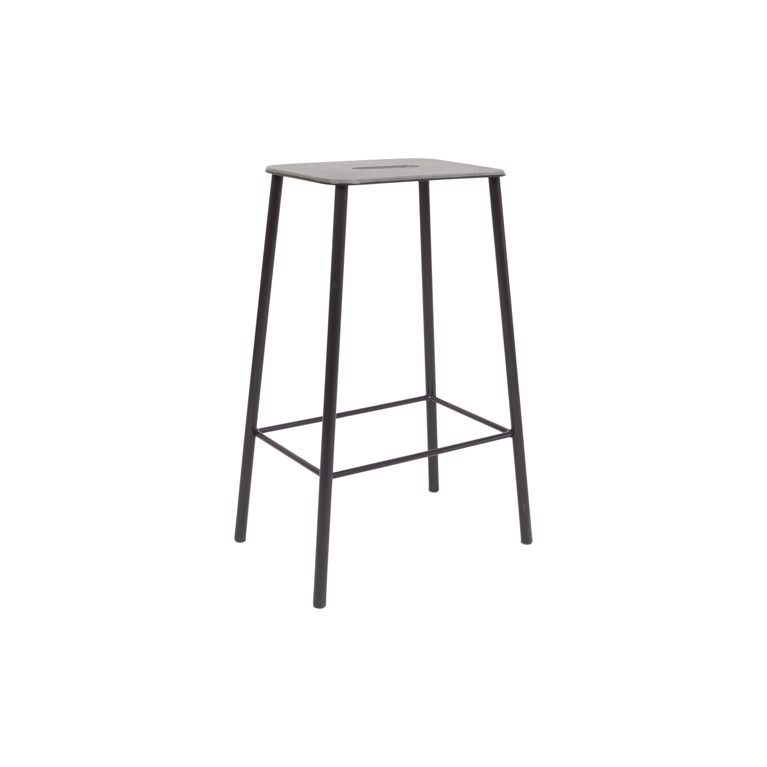 Frama Grey - Bar Stool Adam - Wood - Designer Toke Lauridsen