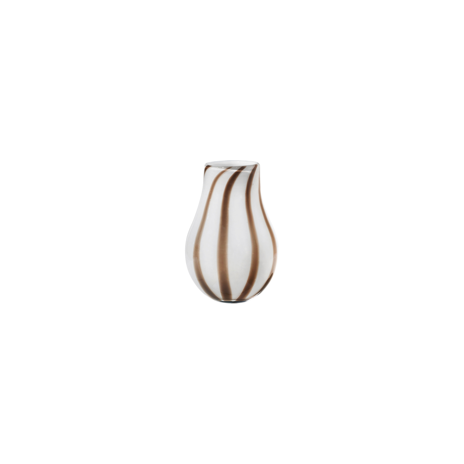 Broste Copenhagen Brown - Vase Ada - Mouth Blown Glass