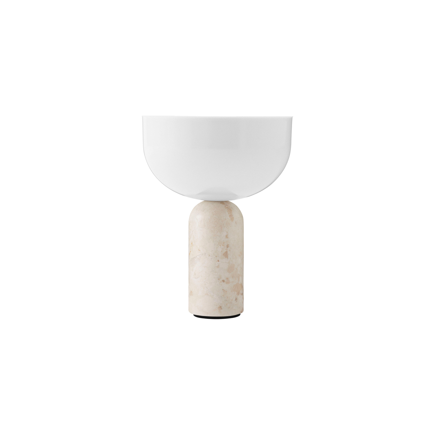 New Works Beige - Wireless Rechargeable Lamp Kizu - Acrylic - Designer Lars Tornoe